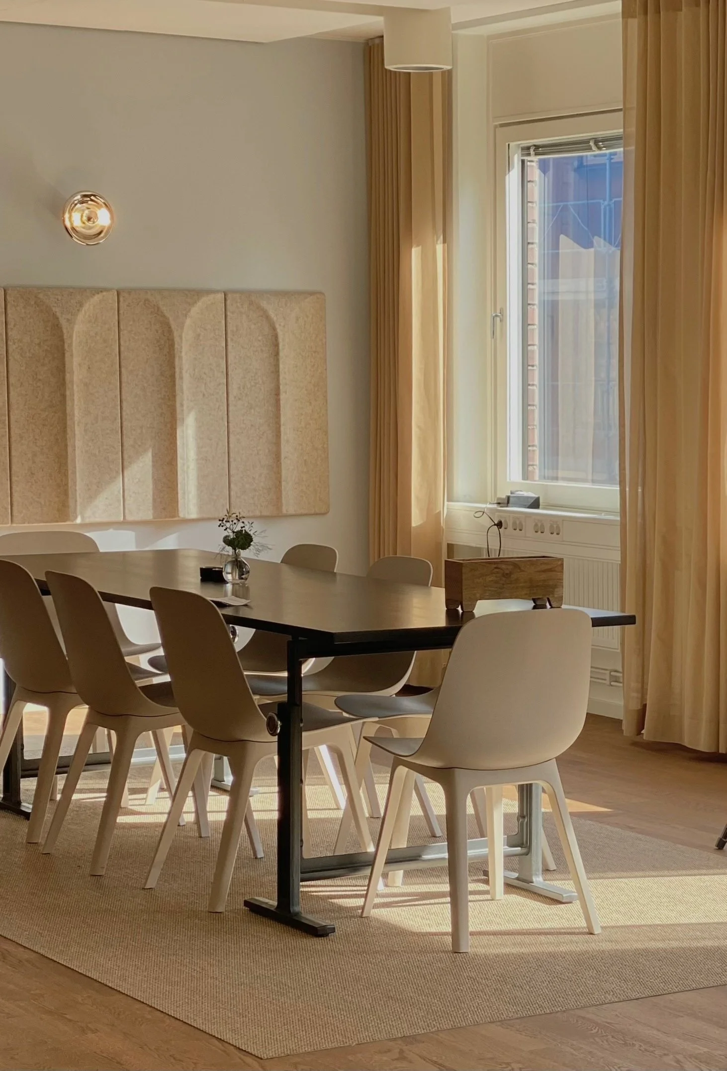 Inredning matsal SJR COBE Stockholm