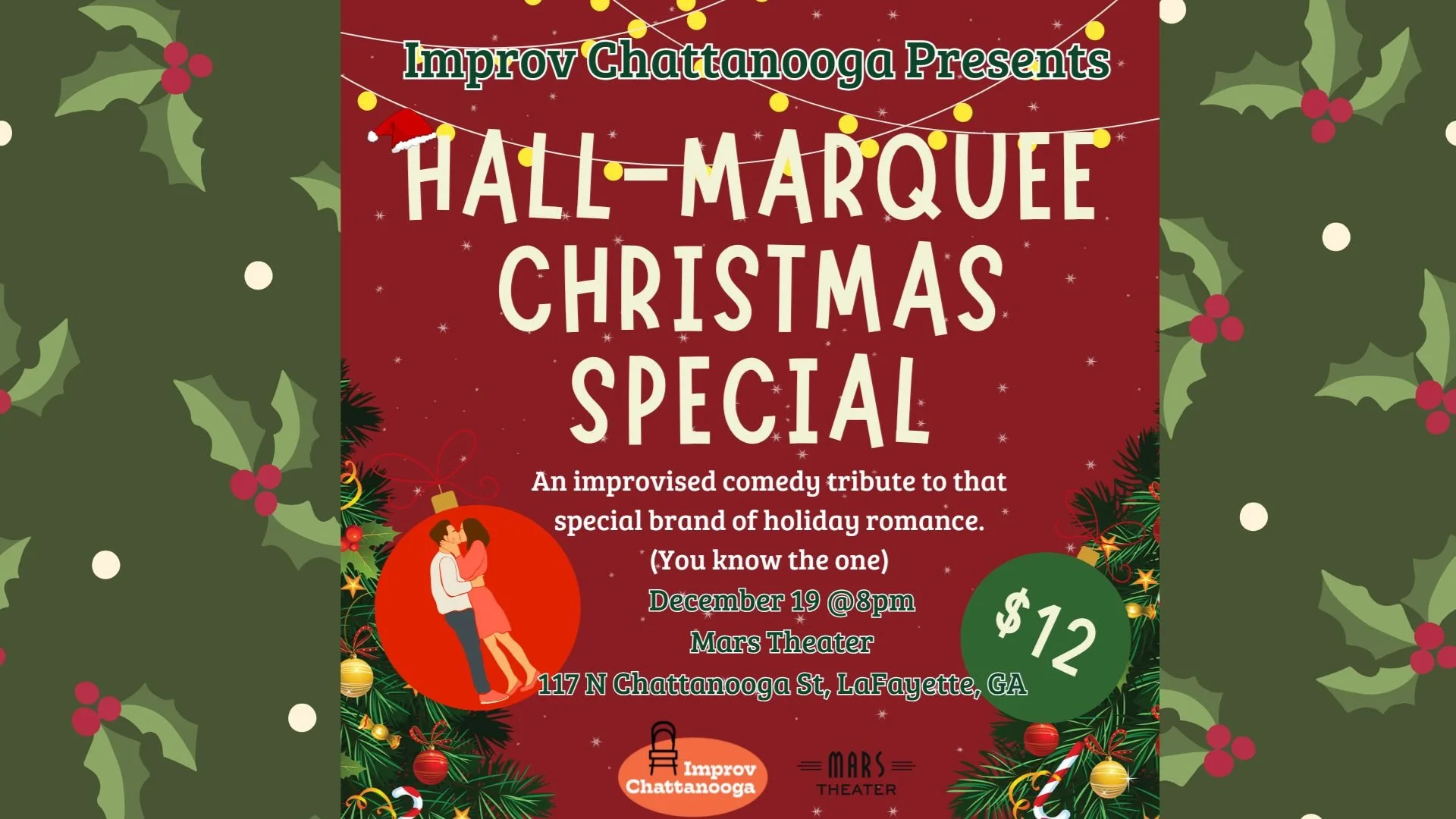 Improv Chattanooga Presents: Hall-Marquee Christmas Special