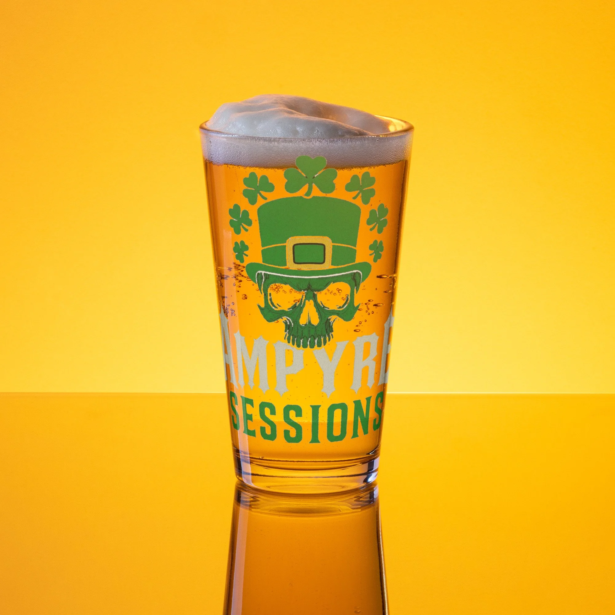 Ampyre Sessions Shaker pint glass