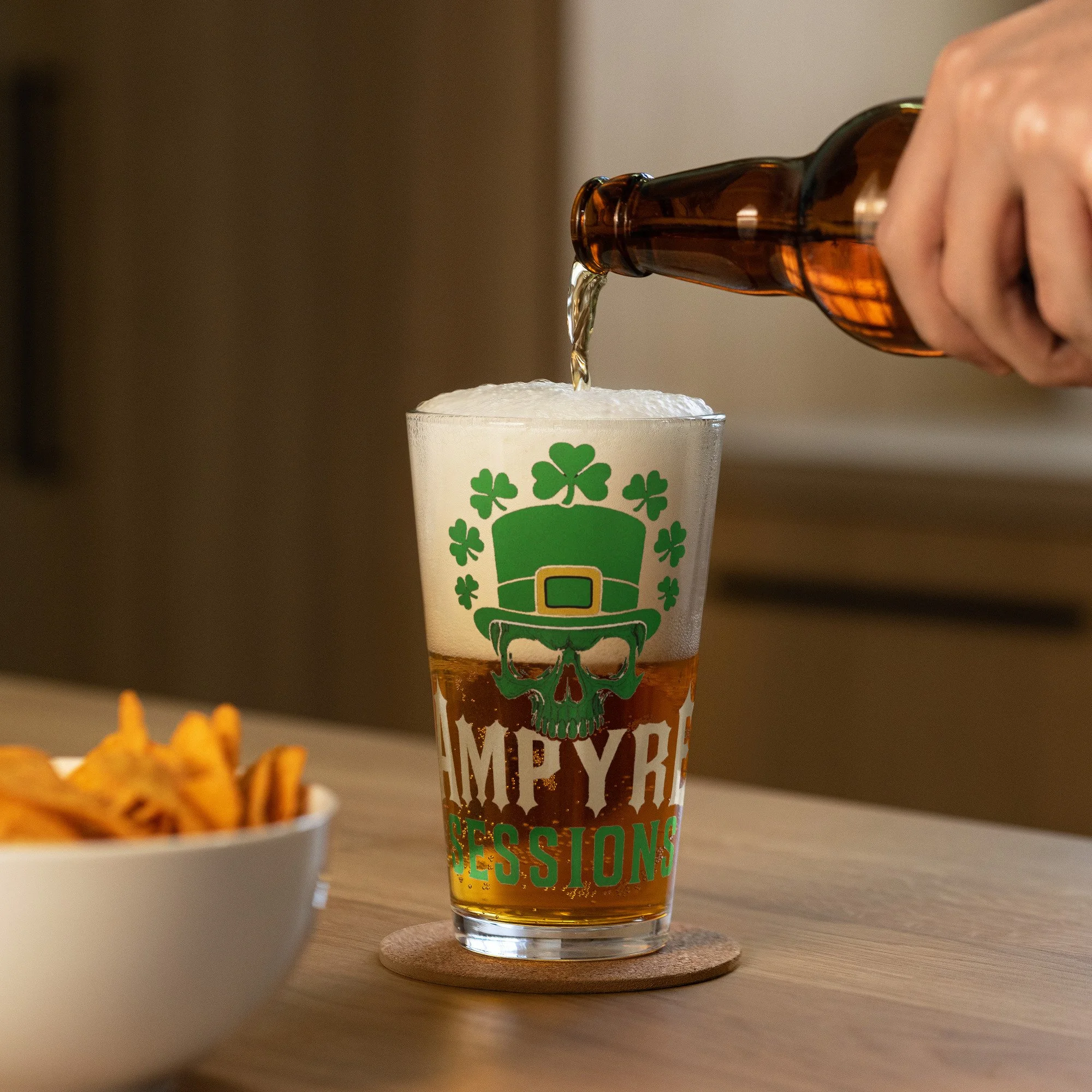 Ampyre Sessions Shaker pint glass
