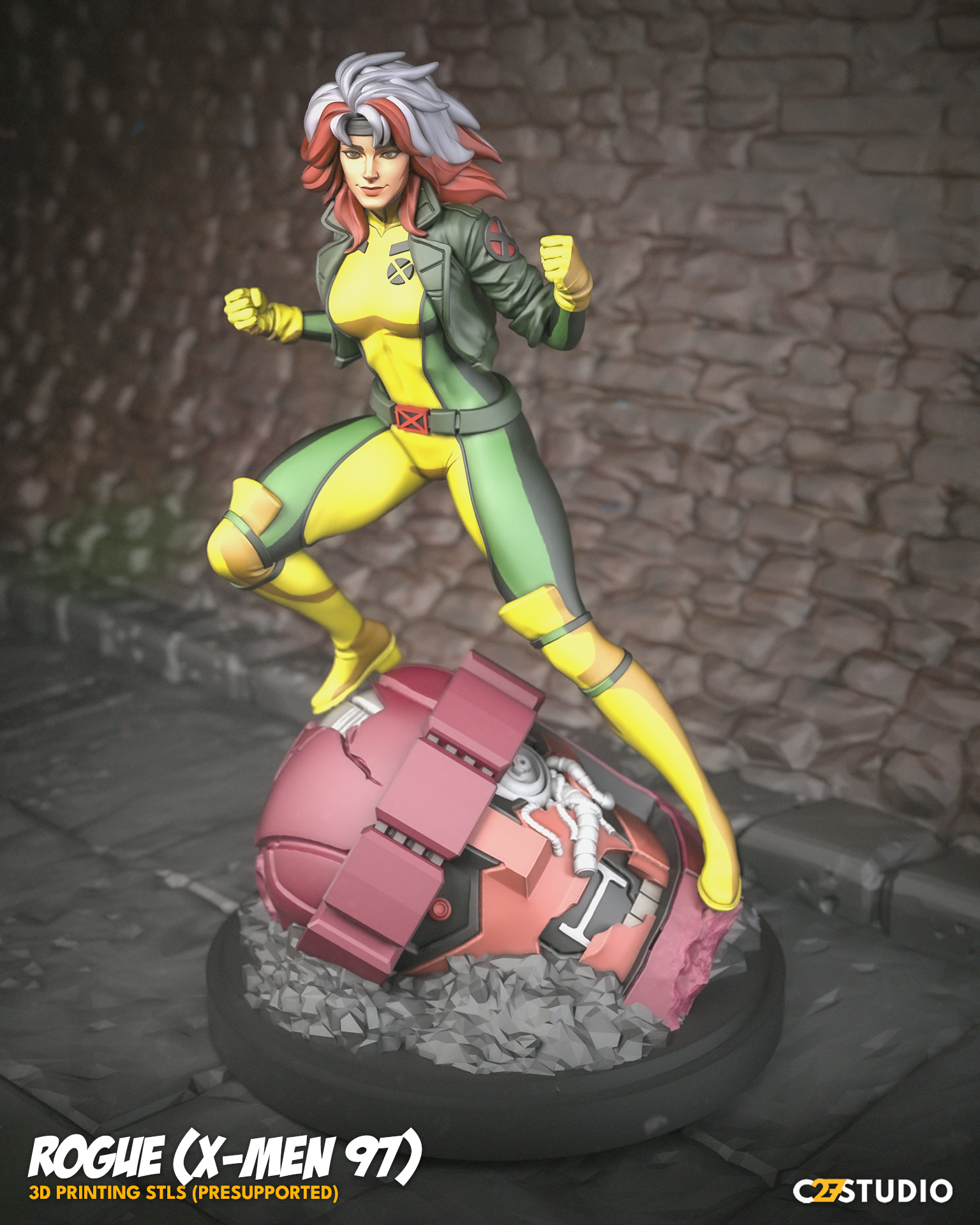 Rogue 97 - C27 Miniatures - Superhero games - 40mm Scale System