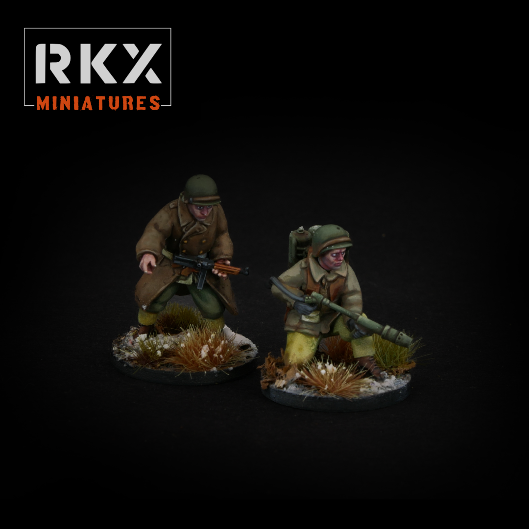 Flamethrower Team | US Army | RKX Miniatures | 28MM 1/56