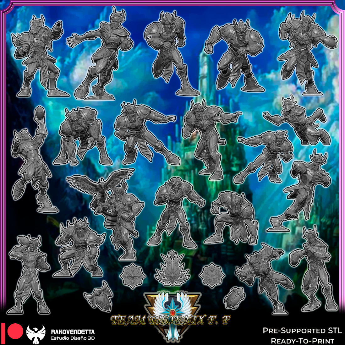 Phoenix Fantasy Football Team | Highest Elves | Rako Vendetta | Tatstabletop