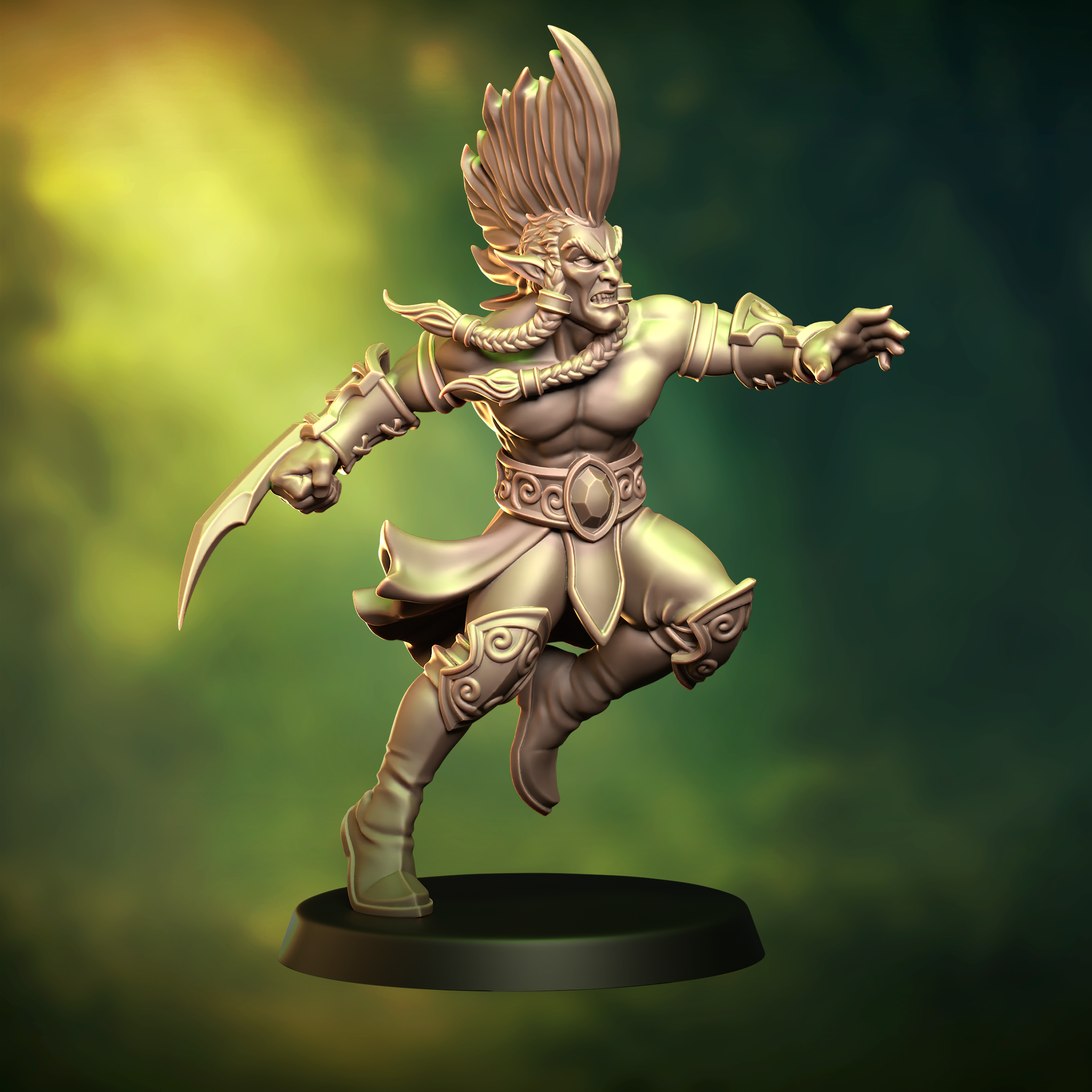 Dancing Super Player | Fantasy Footy | Punga Miniatures | 2025 scale