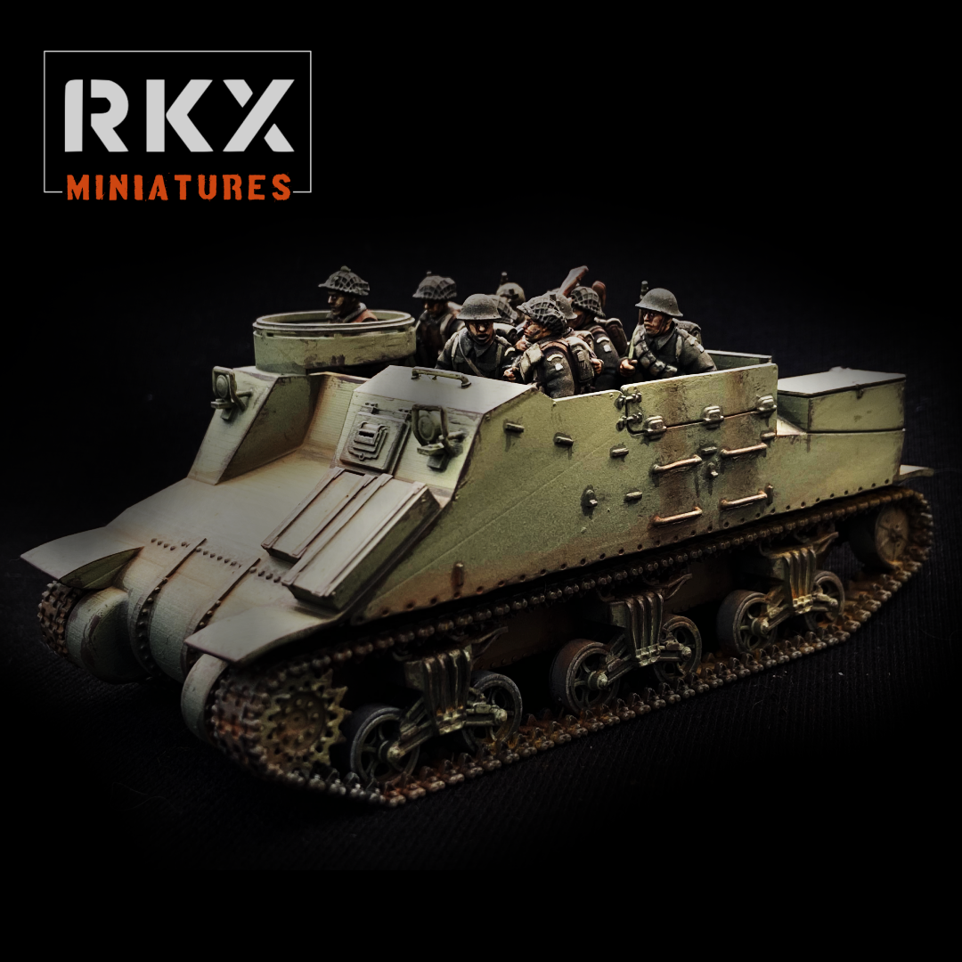 M7 Kangaroo + crew | Brits + Canada | RKX Miniatures | 28mm BA3