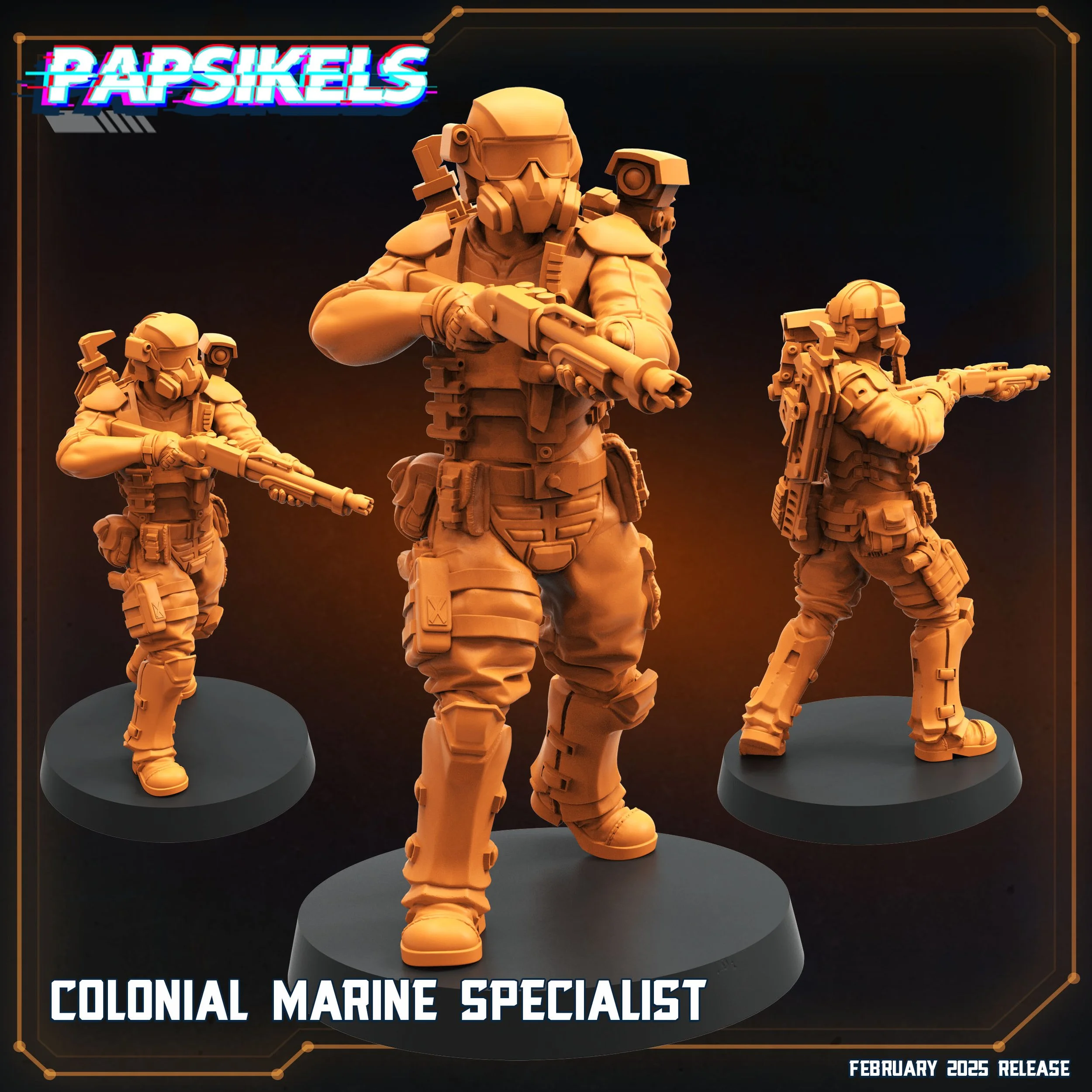 Colony Marine Specialist - Colony Marines - 32mm scale