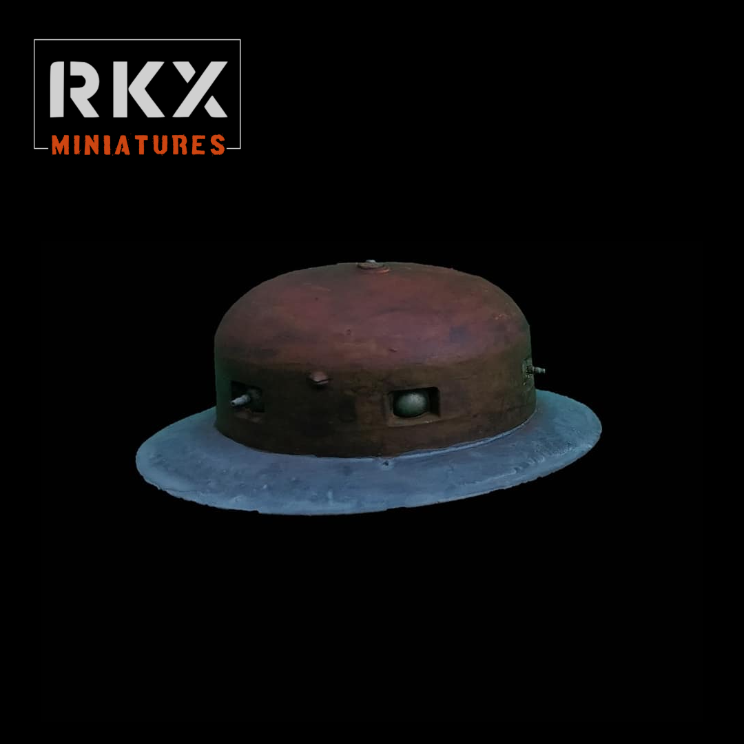 Dug in Bunker Terrain  | German Army | RKX Miniatures | 28mm BA3