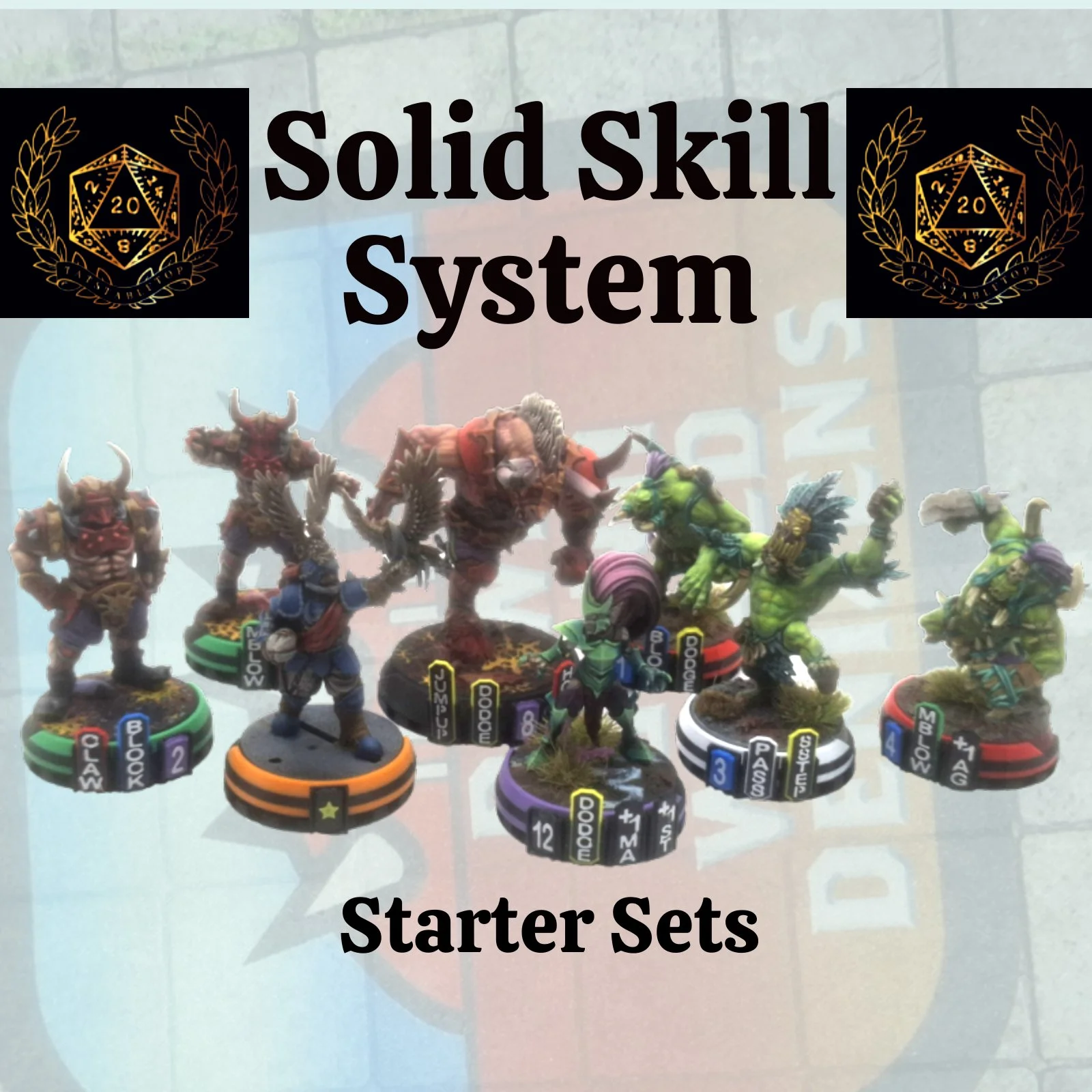 Starter Sets (complete kits) - Solid Skill System - Tatstabletop