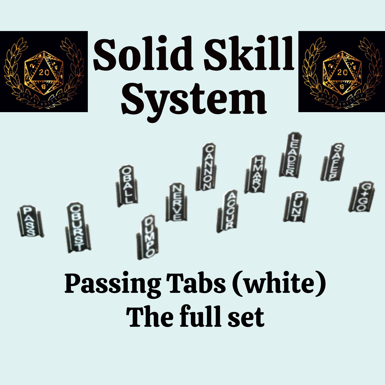 Passing Tabs - Solid Skill System - Tatstabletop