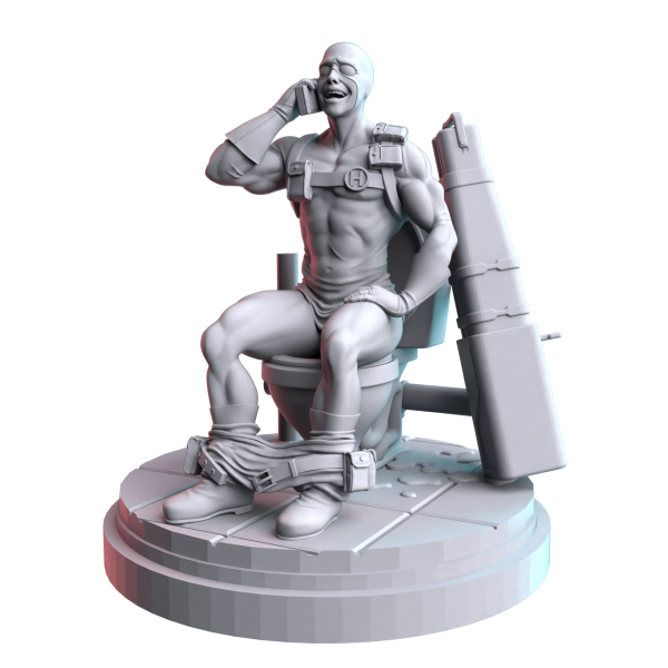 Bob - C27 Miniatures - Superhero games - 40mm Scale System