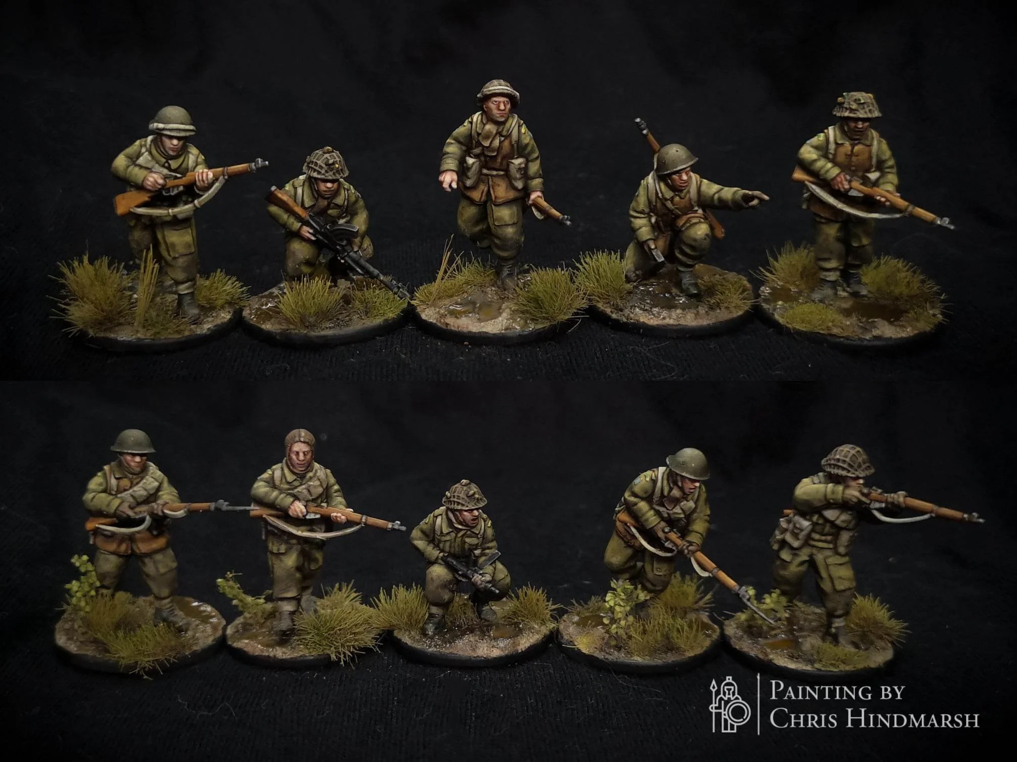 Rifle Section Battle Order | Brits + Canada | RKX Miniatures | 28mm BA3