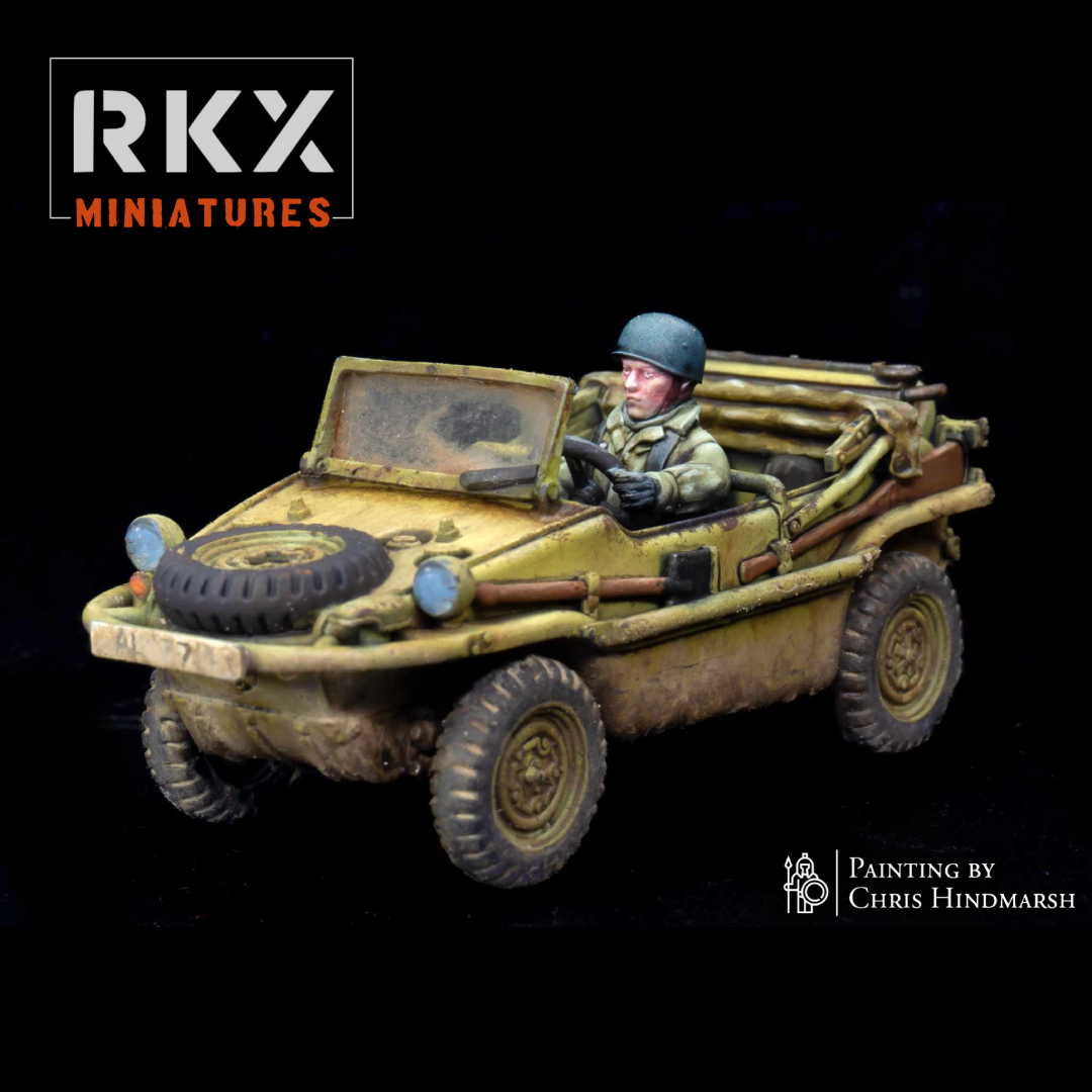 Schwimmwagen Vehicle | Fallschrimjager | RKX Miniatures | 28MM 1/56