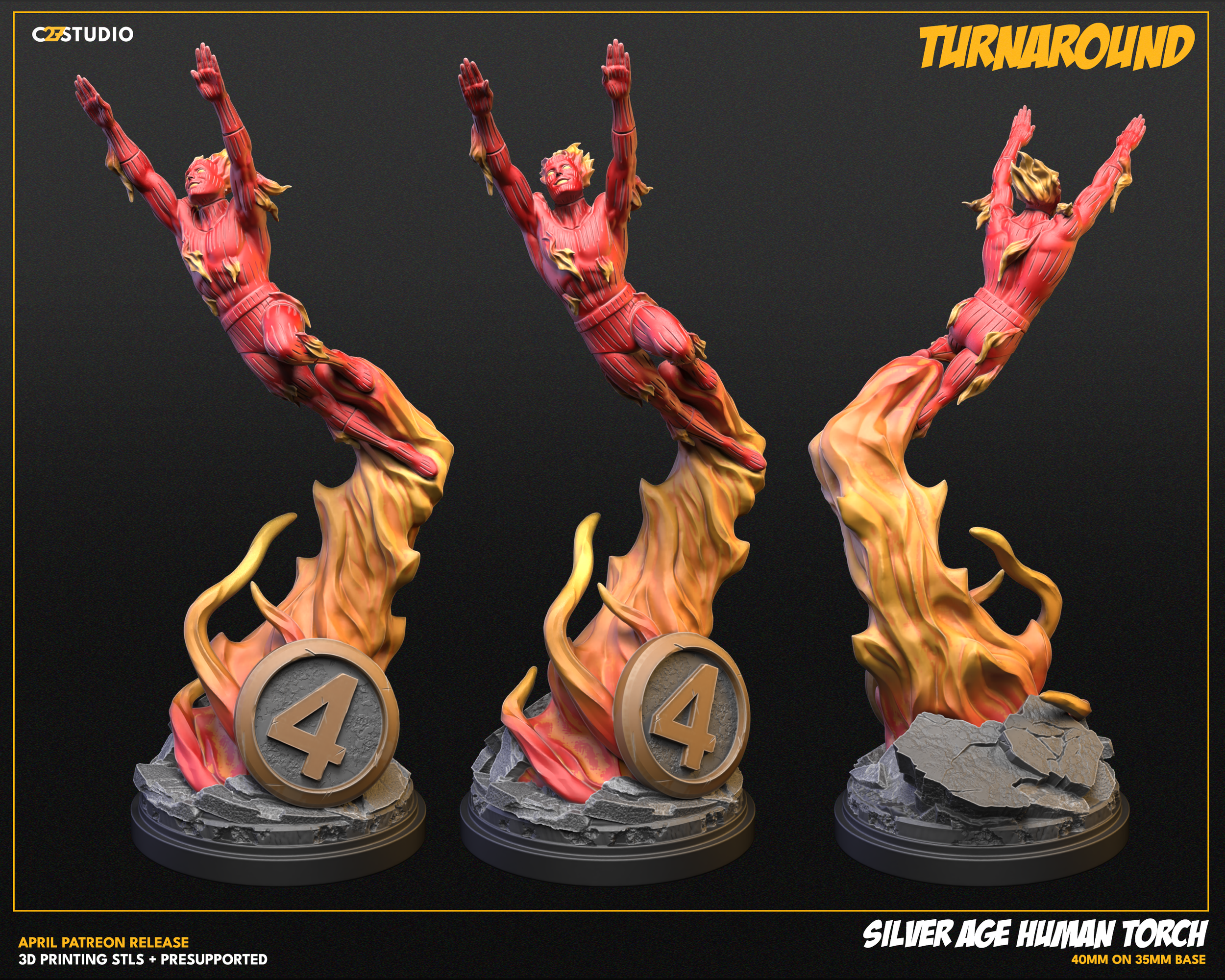 Silver Age Human Torch - Turnaround.png