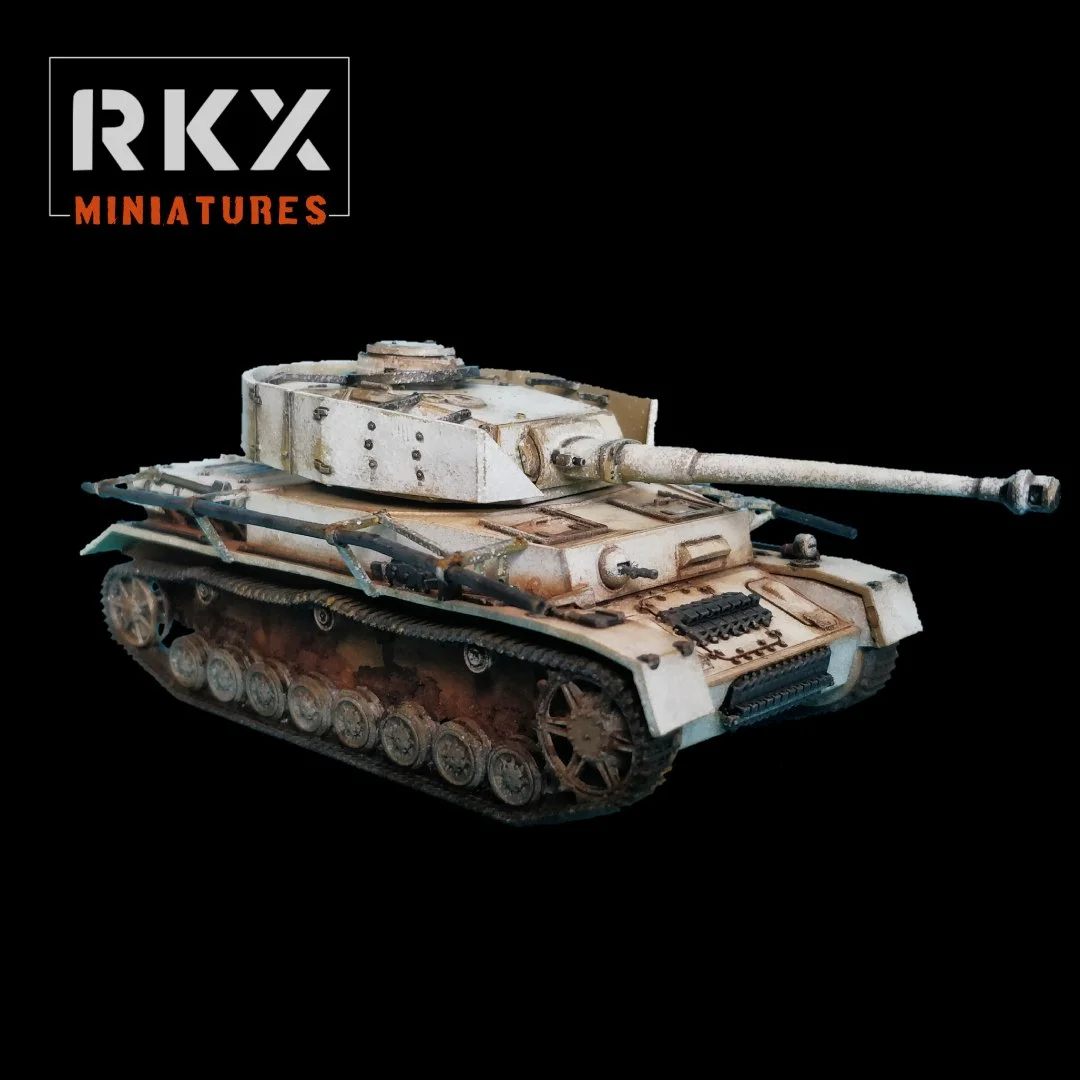 Panzer IV Tank | German Army | RKX Miniatures | 28mm BA3