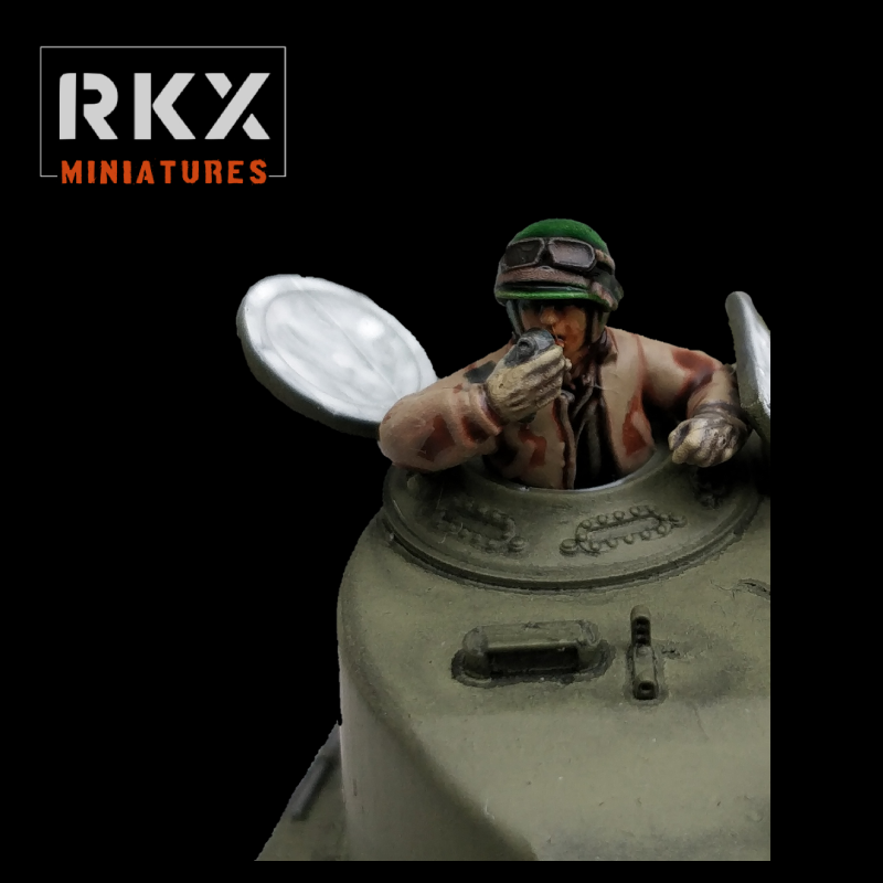 Tank Commander  | US Army | RKX Miniatures | 28MM 1/56