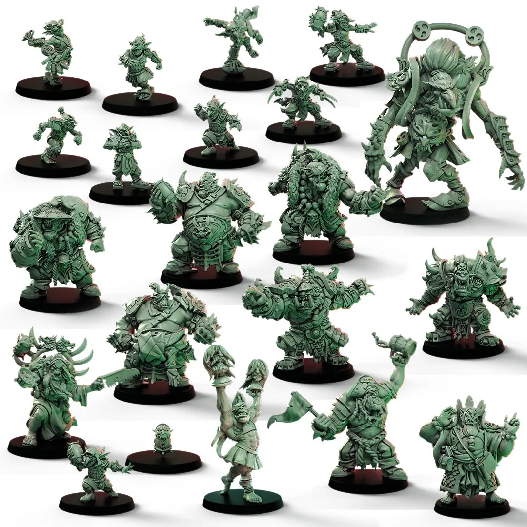 Jade Jaws  | Black Orcs | Fantasy Footy | Big Child Creatives