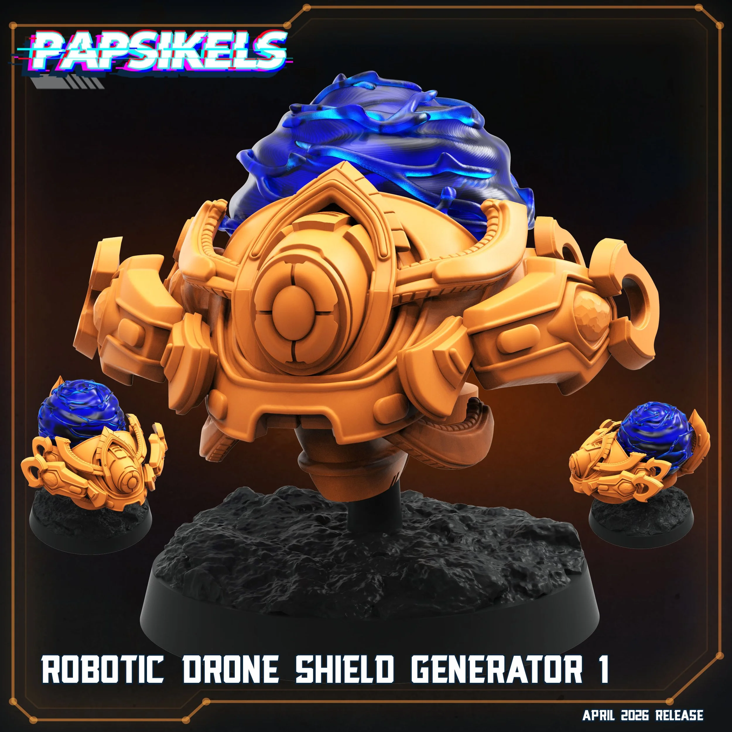 Robotic Shield Generator - Papsikels - 32mm Scale