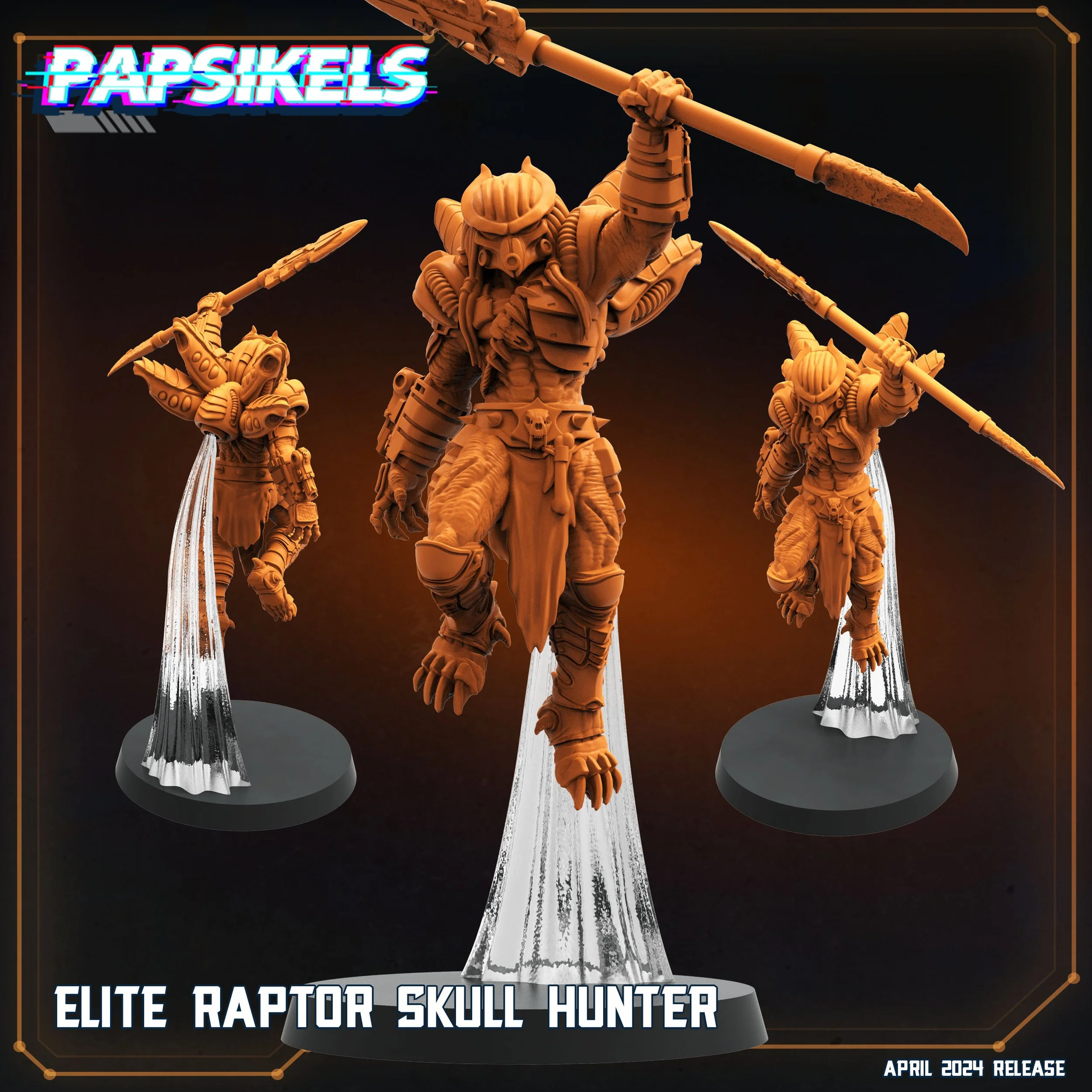 Elite Raptor Hunter  - 32mm scale