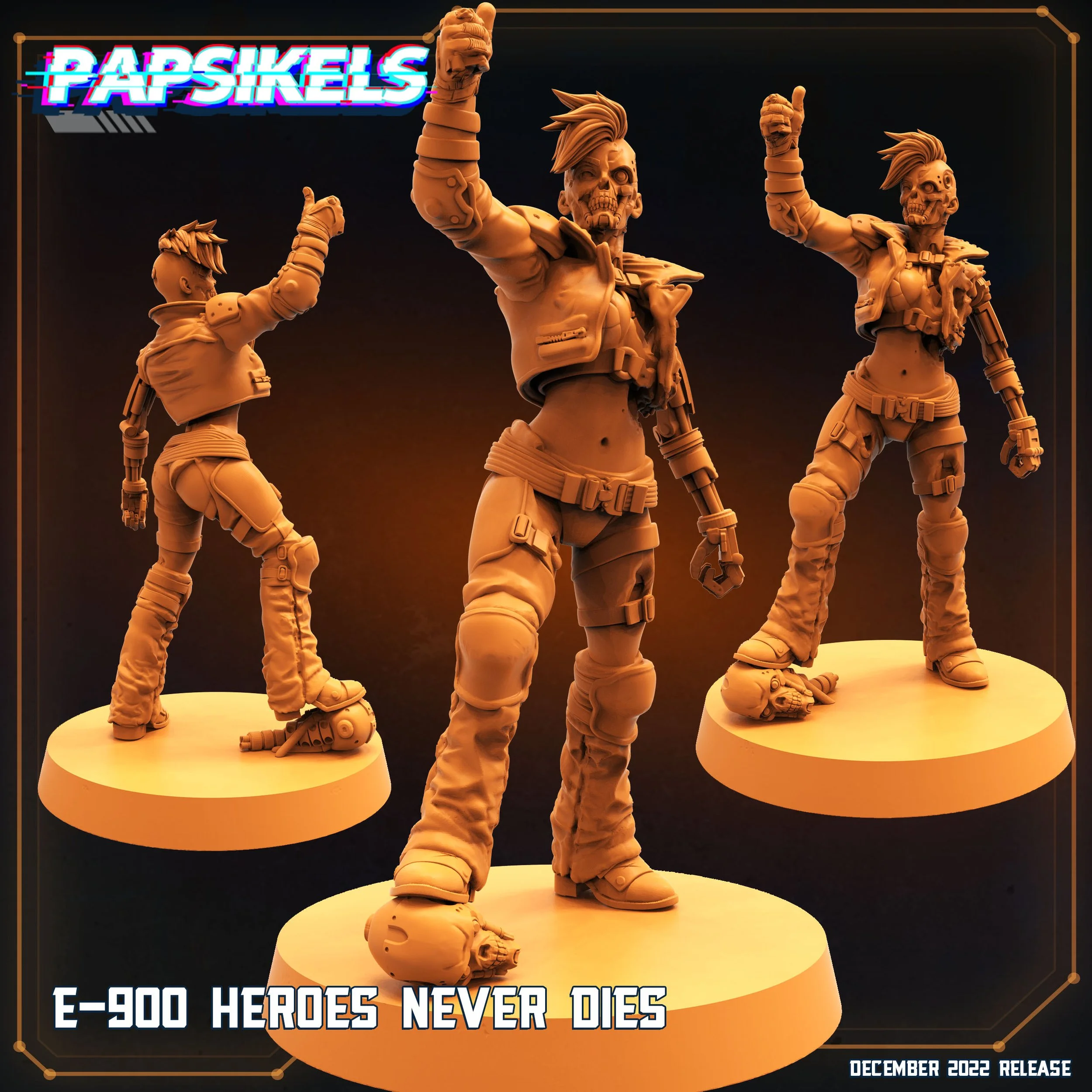 E900 Hero Never dies - Exterminators - 32mm Scale