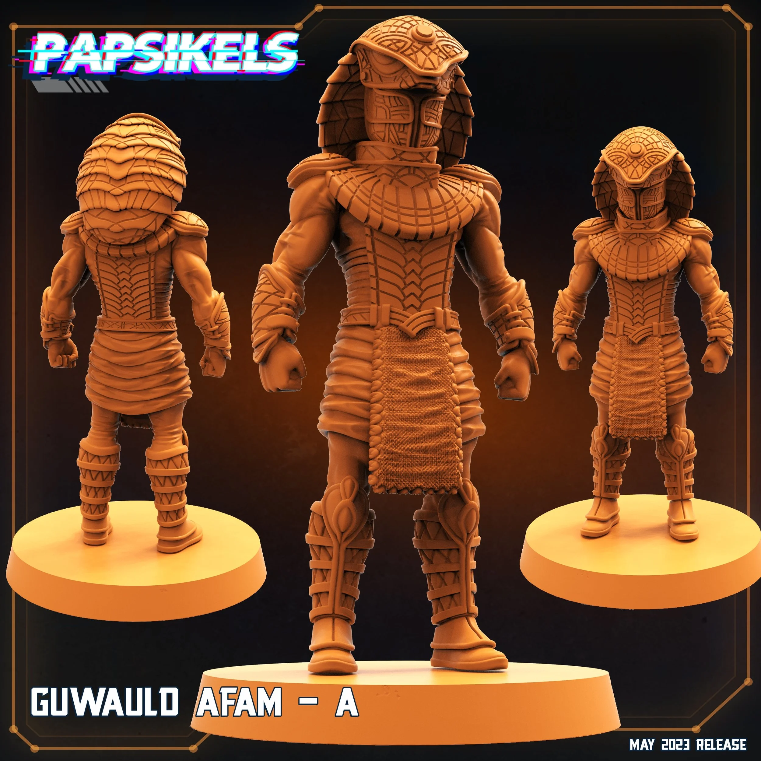 Guwald AFAM - Star Entrance - Papsikels - 32mm Scale