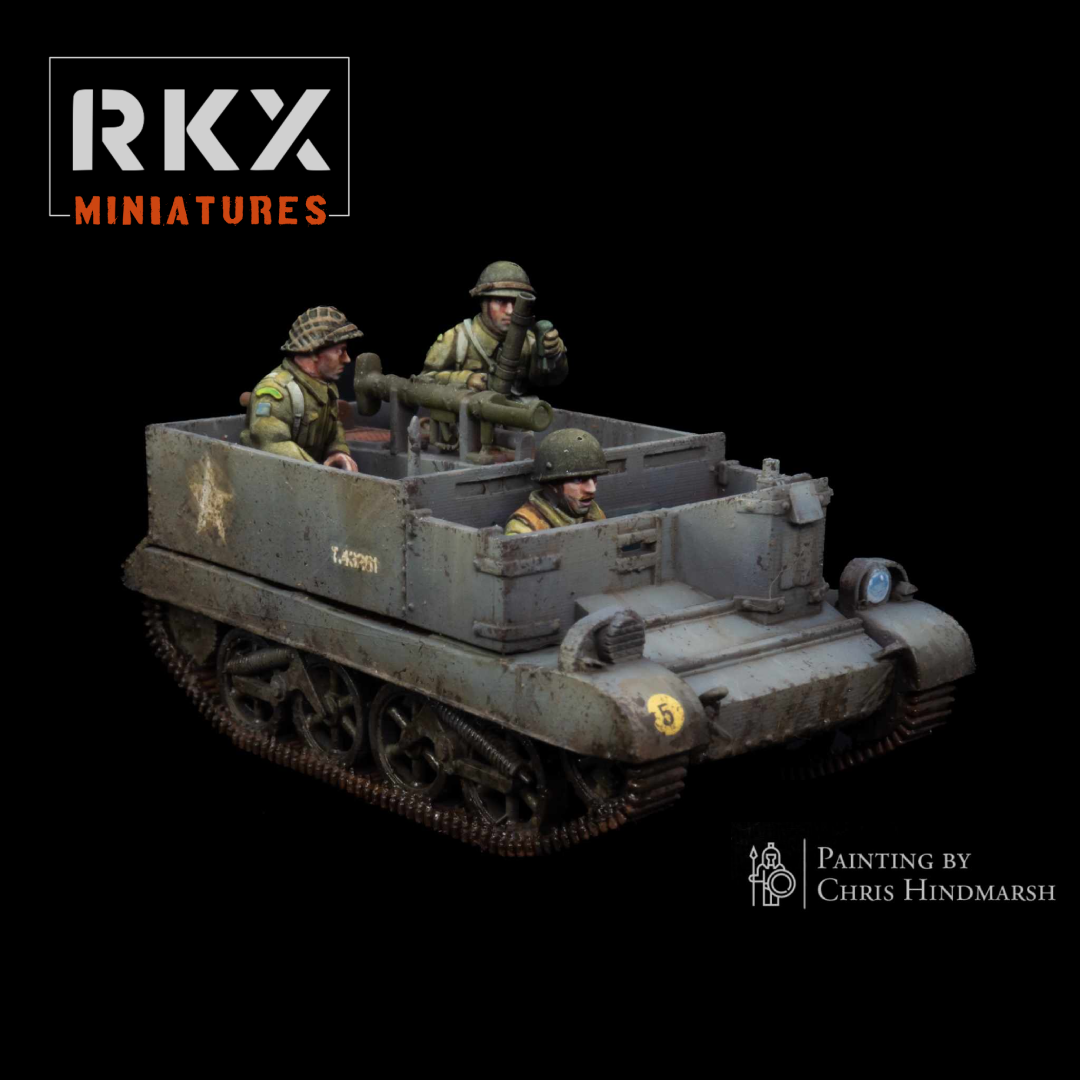 T16 + Crew and Stowage | Brits + Canada | RKX Miniatures | 28mm BA3