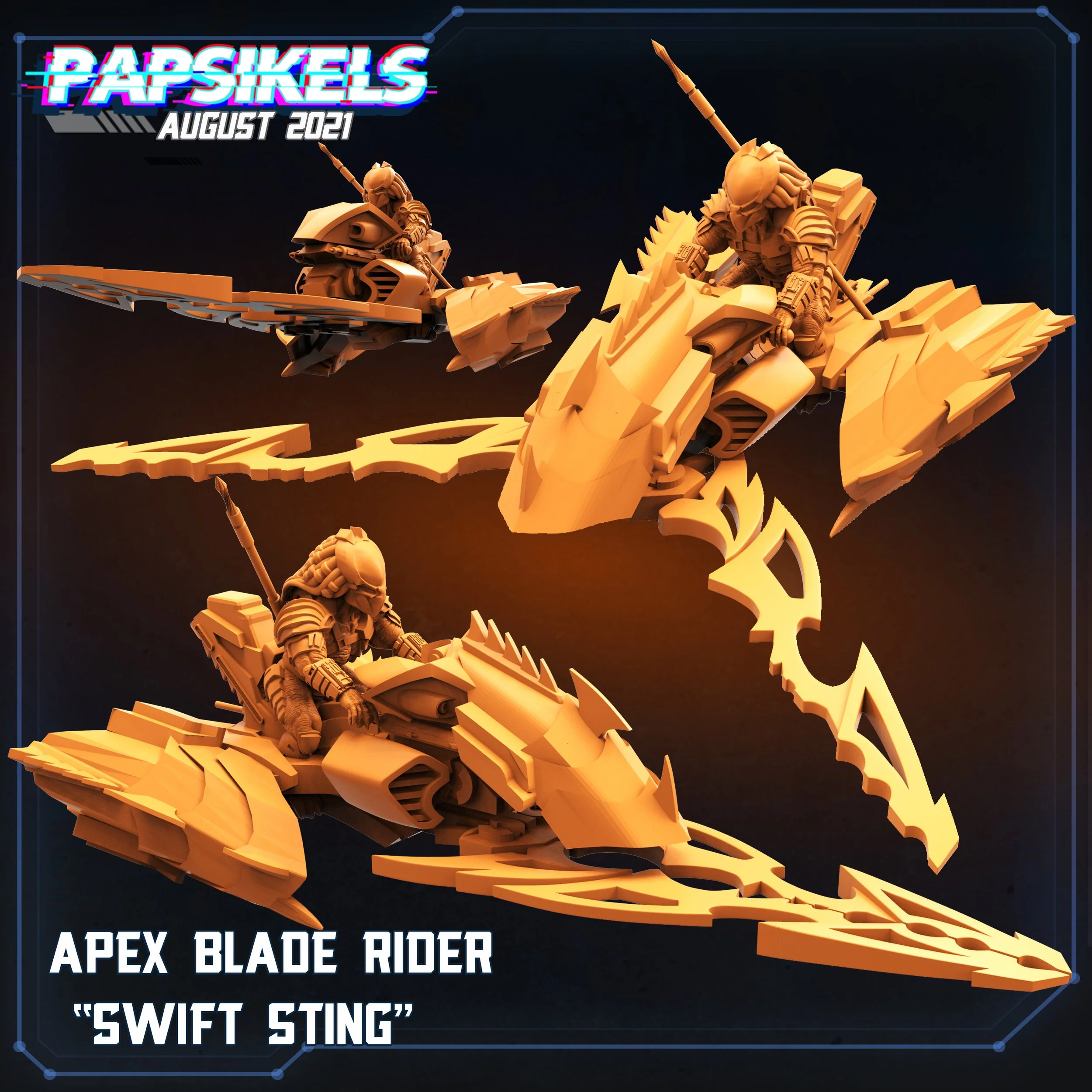 Apex Blade Rider Swift Edge - 32mm scale