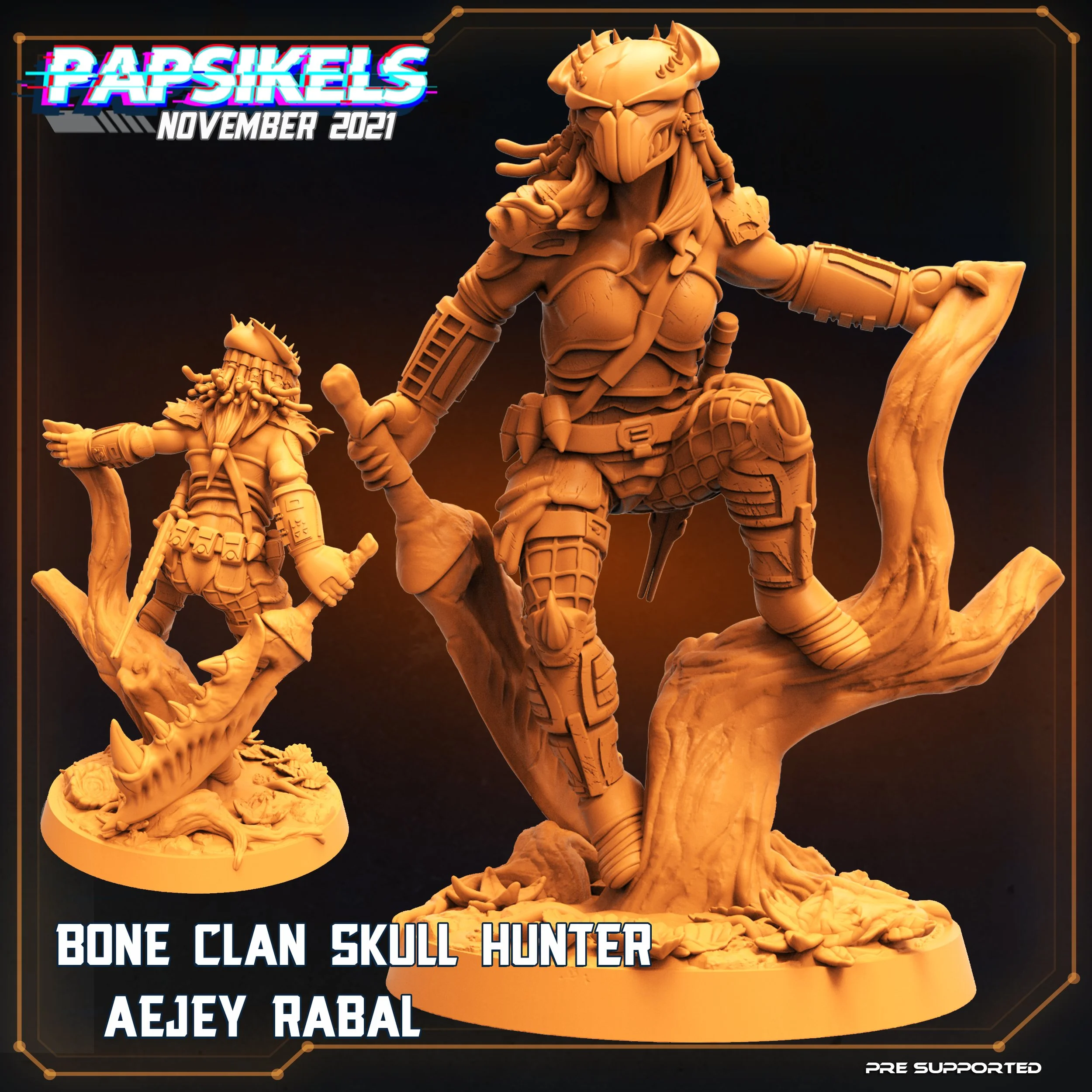 Bone Clan Ajaey Rabal  - 32mm scale
