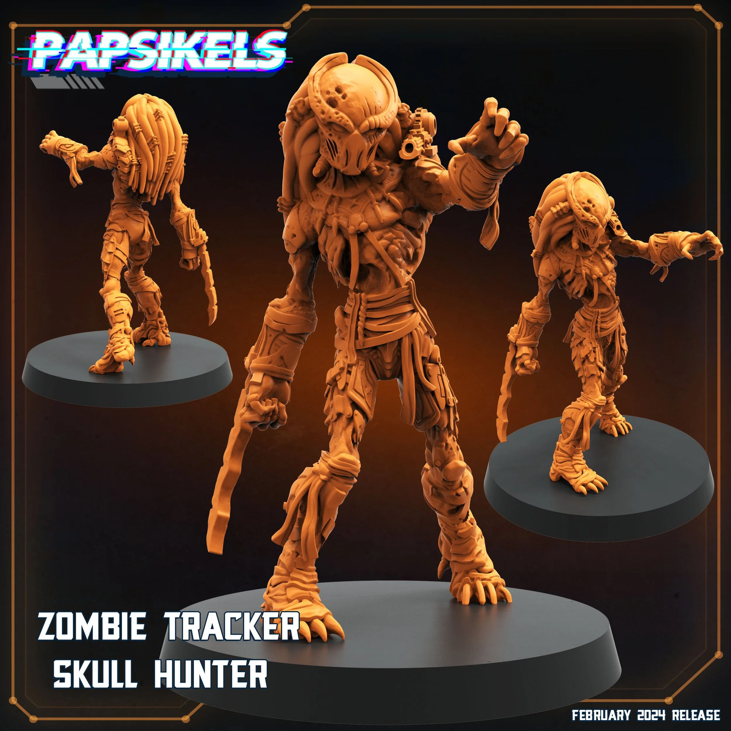 Zombie Tracker  - 32mm scale