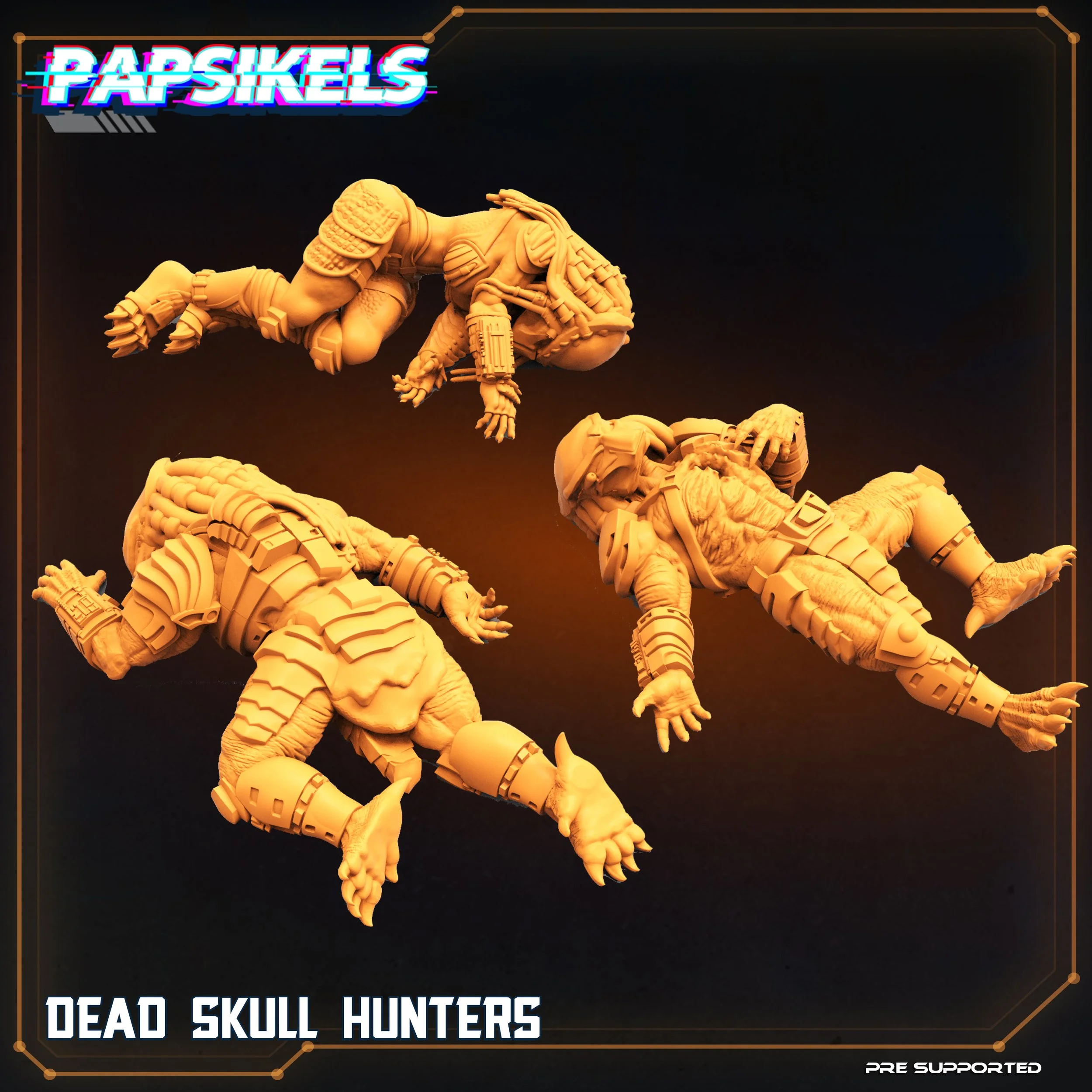 Dead Hunter 3 pack   - 32mm scale