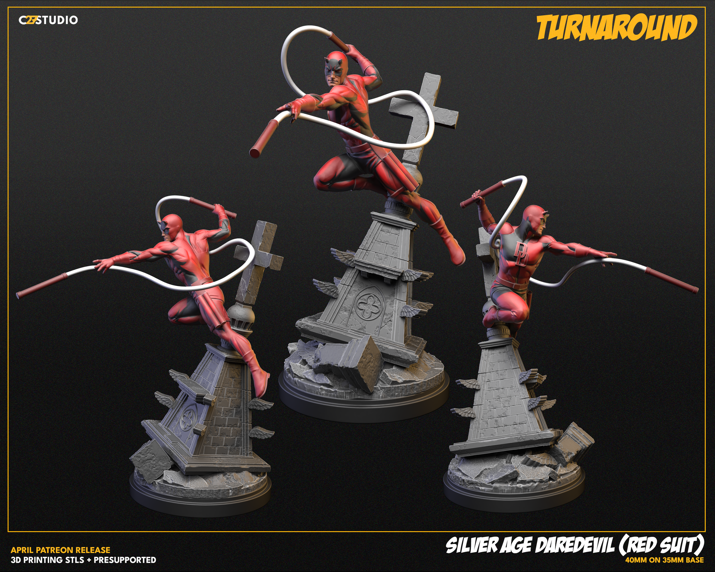 Silver Age Daredevil Red Suit - Turnaround.png