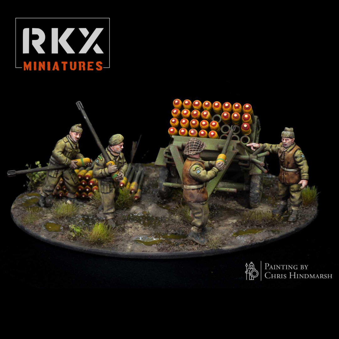 Land Matress Team | Brits + Canada | RKX Miniatures | 28mm BA3