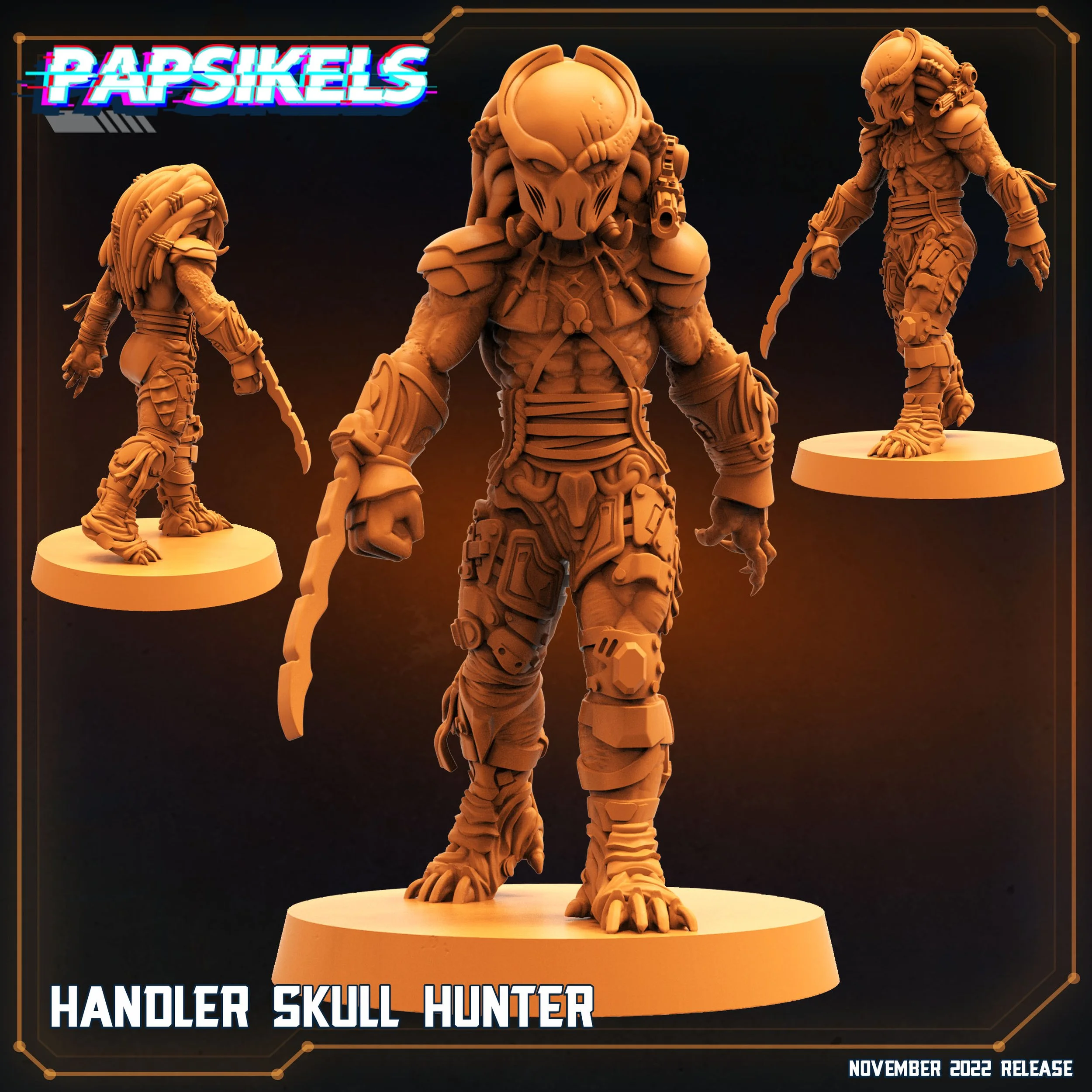 Handler Hunter  - 32mm scale