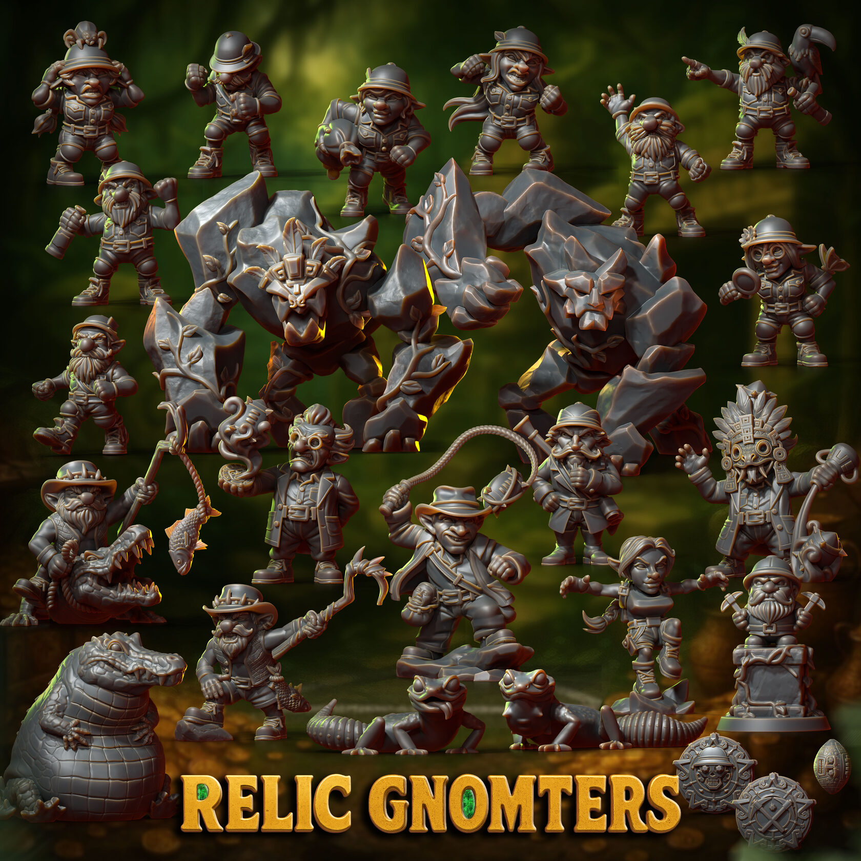 Relic Gnomters / Punga Miniature / 2025 Scale