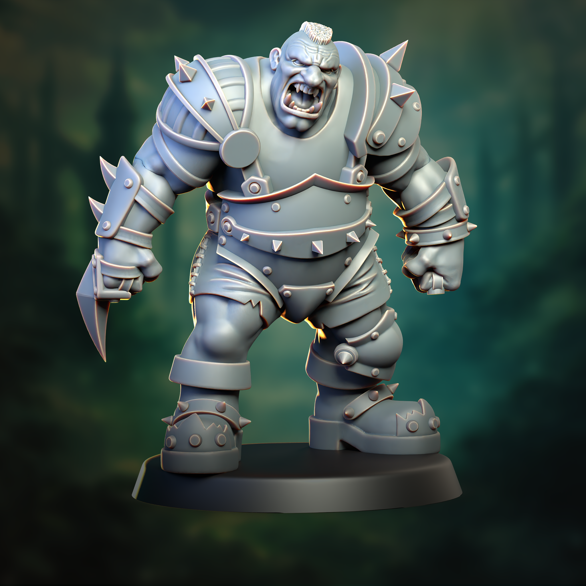 Ogre Super Player | Fantasy Footy | Punga Miniatures | 2025 scale