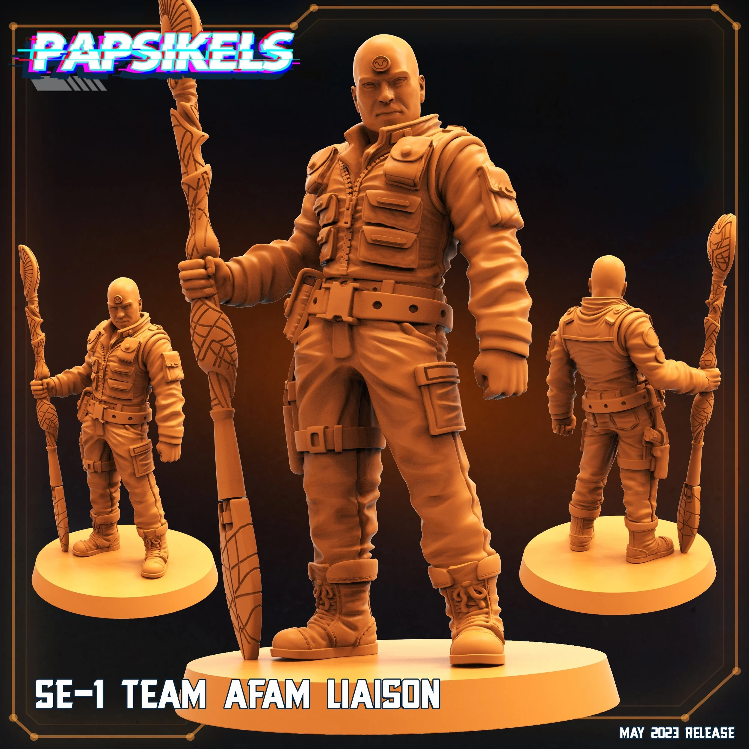 SE1 TEAM - Star Entrance - Papsikels - 32mm Scale