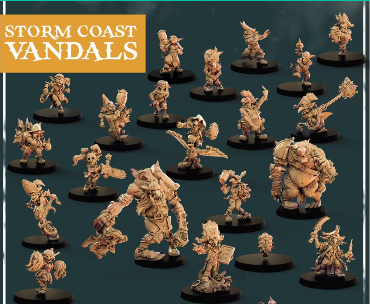 Storm Coast Vandals | Goblins | Fantasy Footy | Big Child Creatives