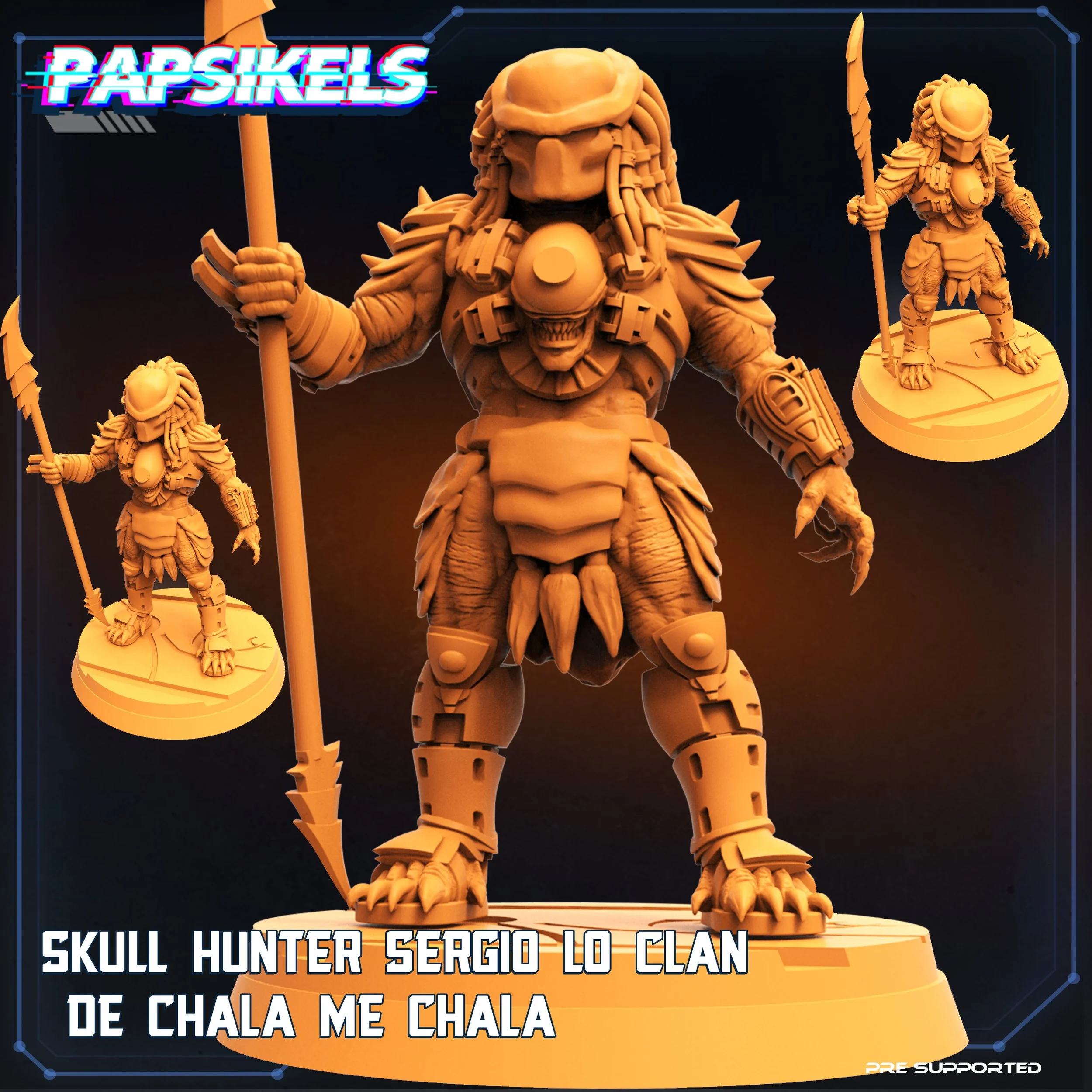 Sergio Lo Clan De Chala Me Chala  - 32mm scale