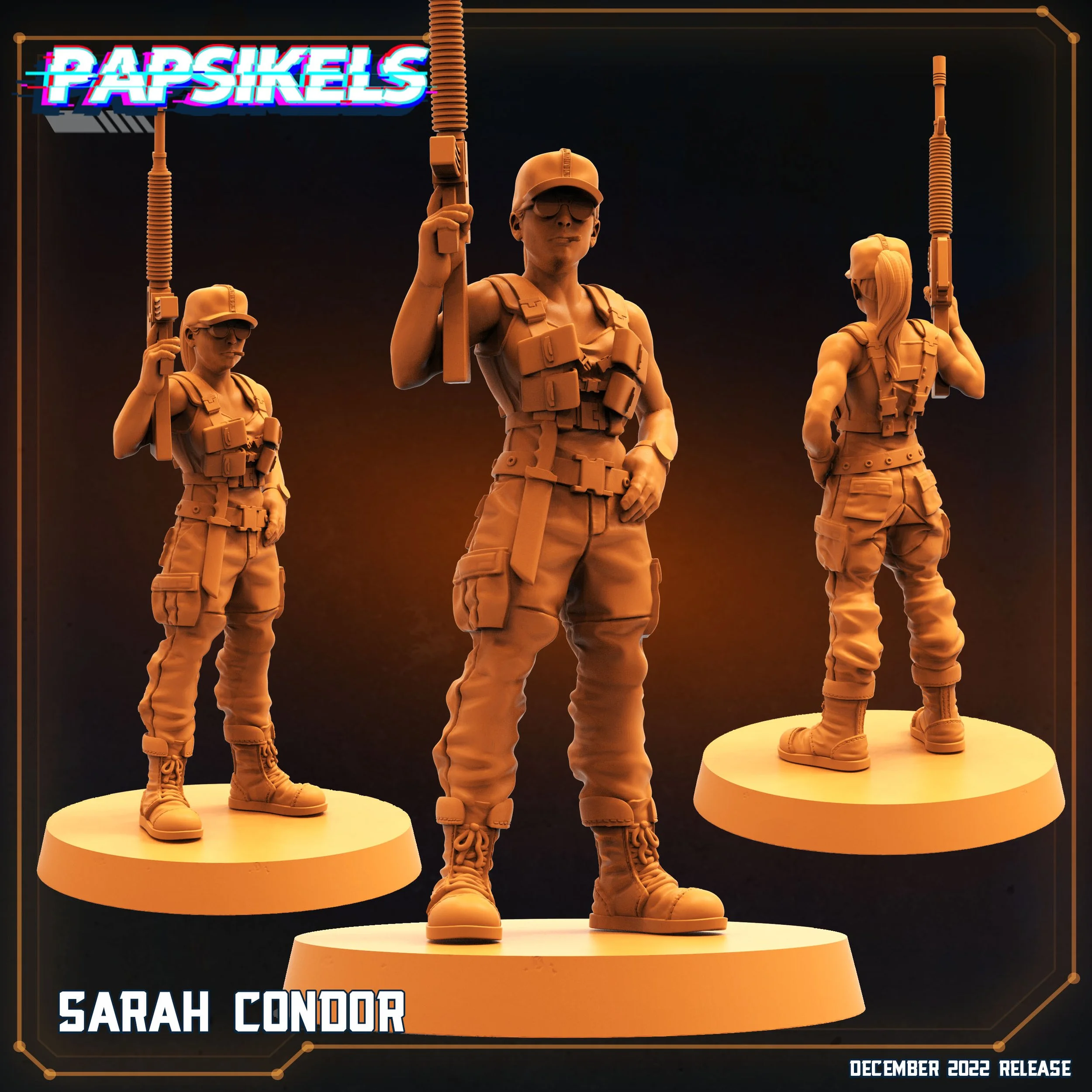 Sarah Condor - Exterminators - 32mm Scale