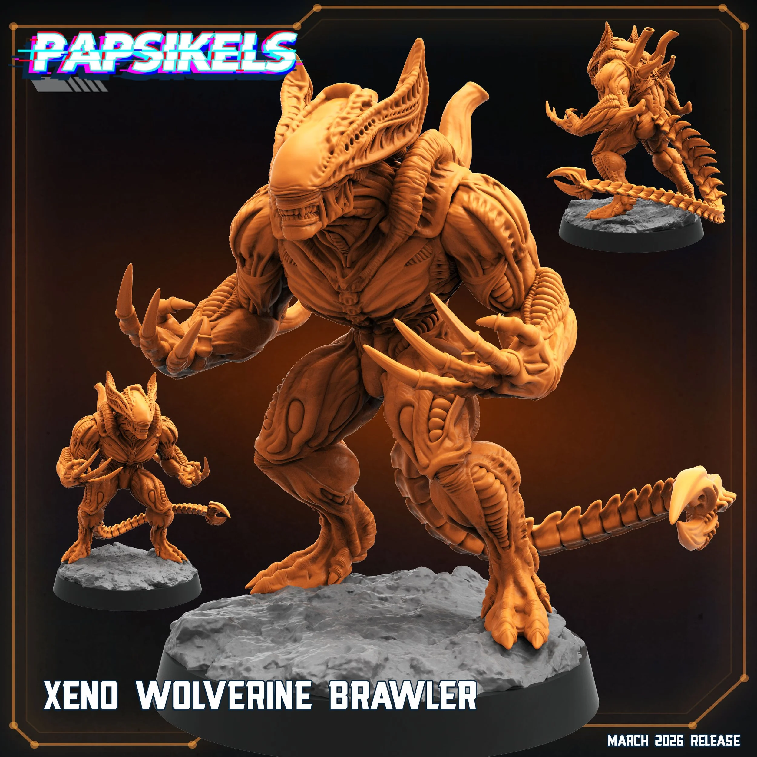 Xeno Wolverine - Xenos - 32mm scale