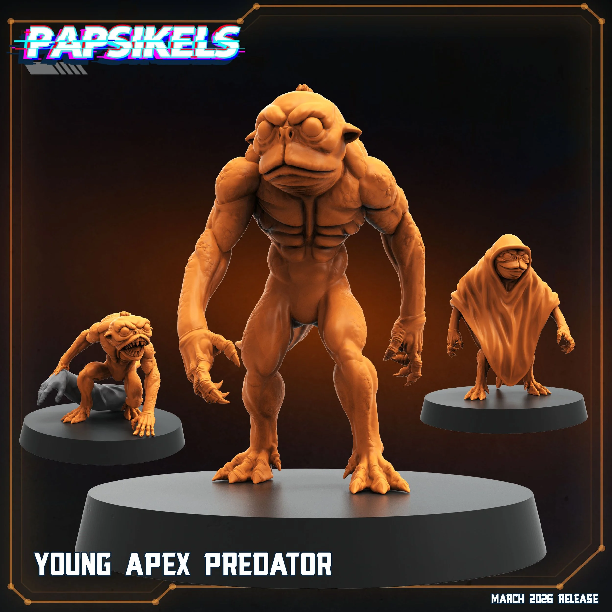 Young Apex Predator - Skull Hunters - 32mm scale
