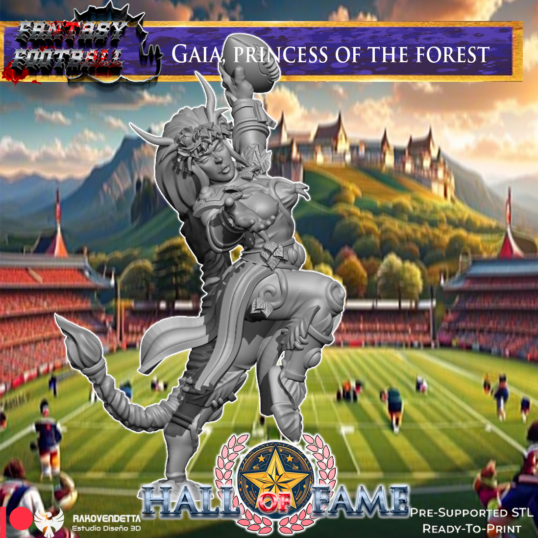 Gaia princess of the forest | All Star | Rako Vendetta | Tatstabletop (Copy)