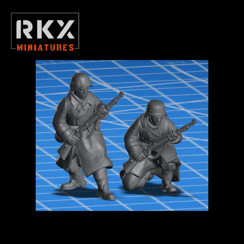 Volsgrenadier Mauser (2)  | German Army | RKX Miniatures | 28mm BA3