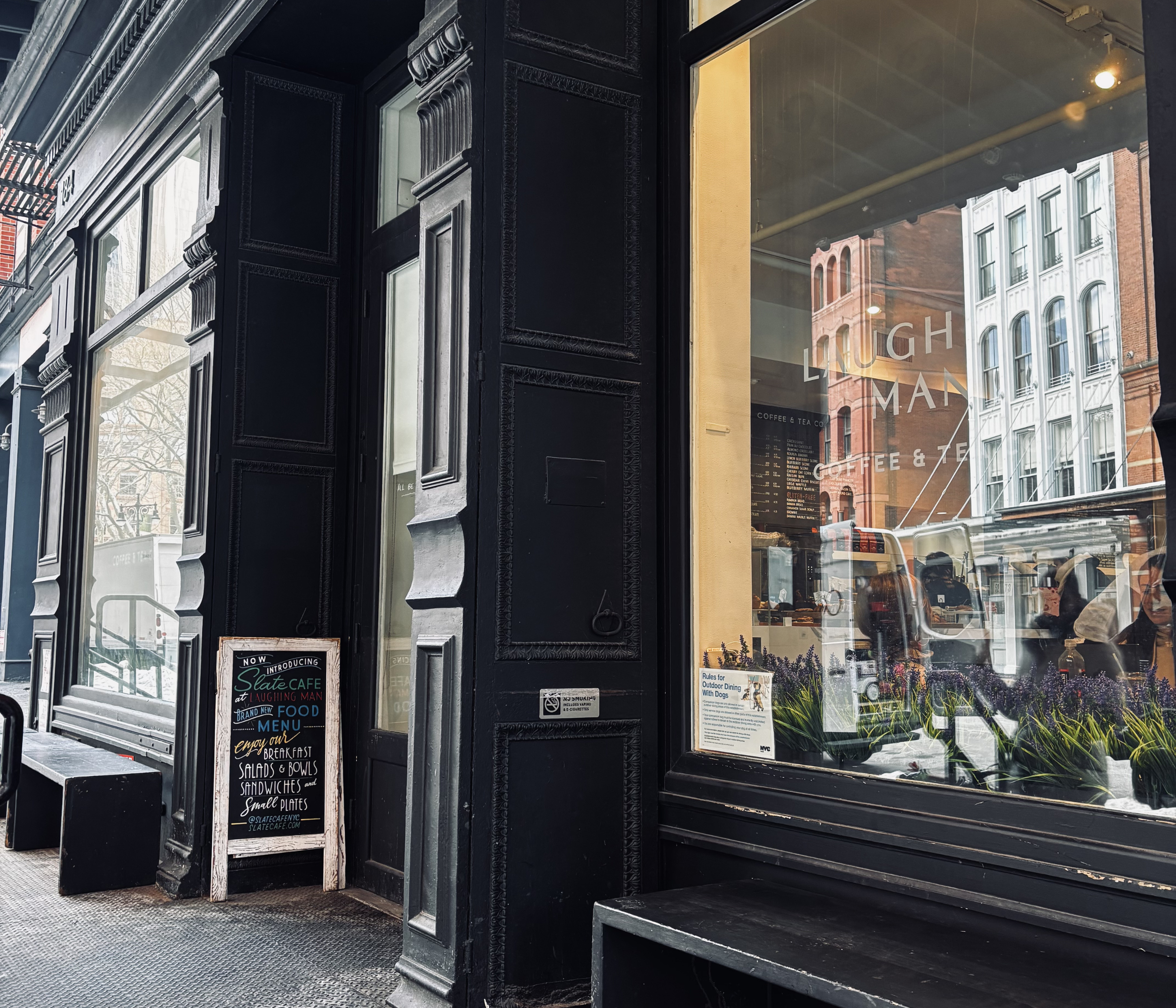 Laughing Man Cafe, Tribeca, New York City, USA