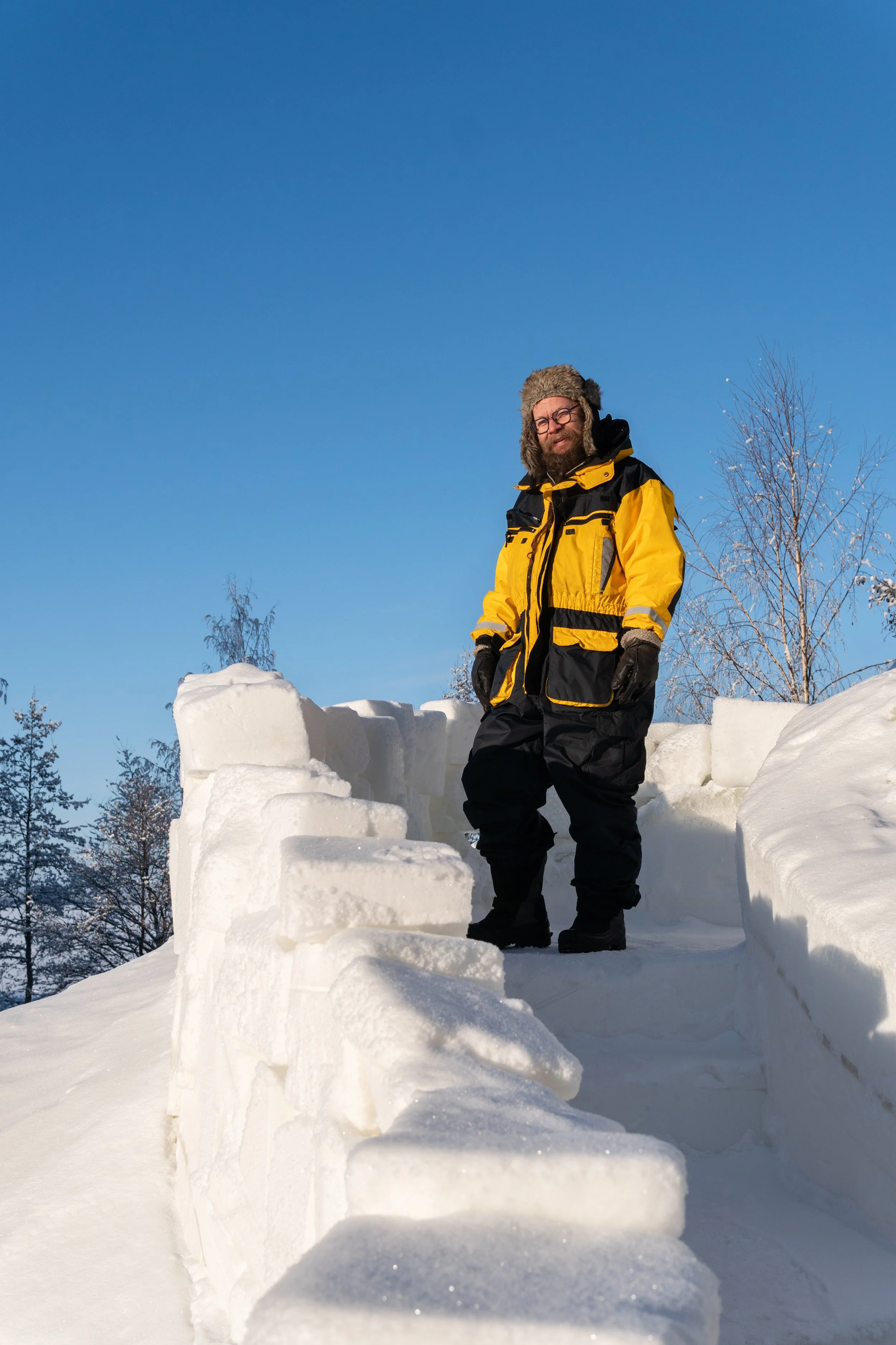 Kari Kola Botanialla, kuvaaja Karoliina Gavrilov