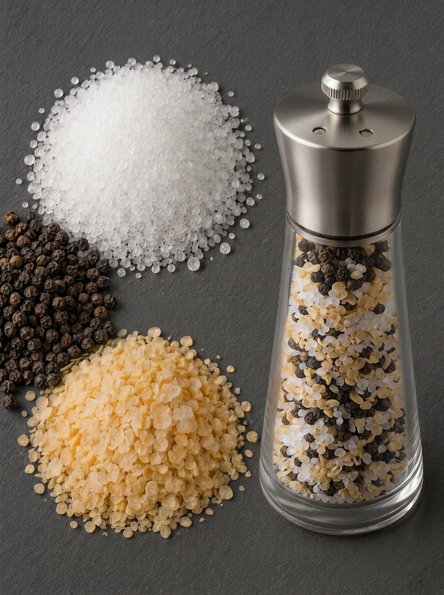Garlic, Sea Salt & Black Pepper Grinder Bundle