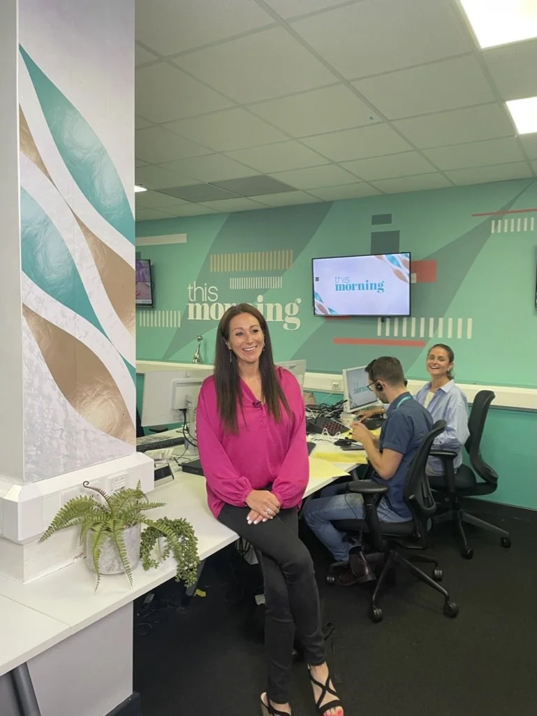 Dr Anna backstage at This Morning
