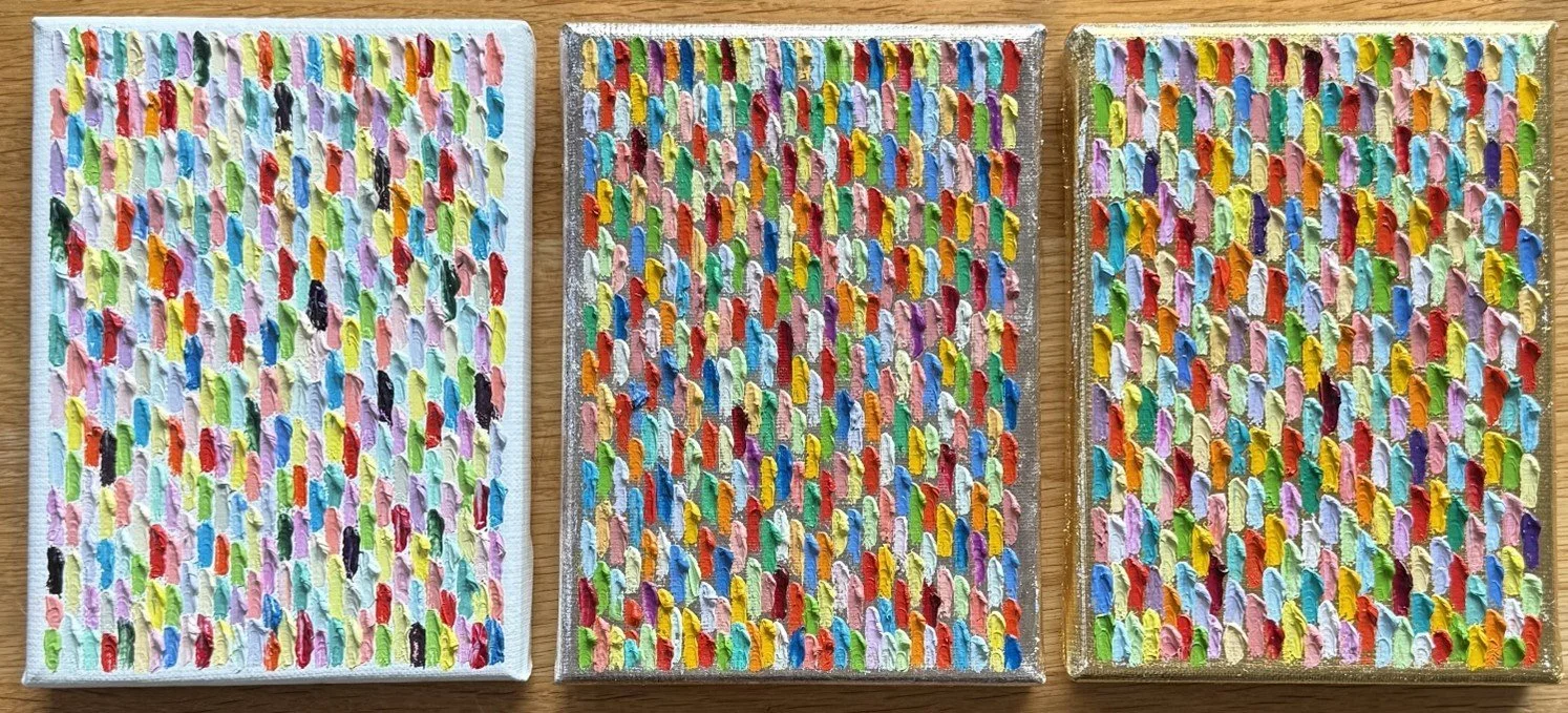 Tryptiek 3 x The Little People