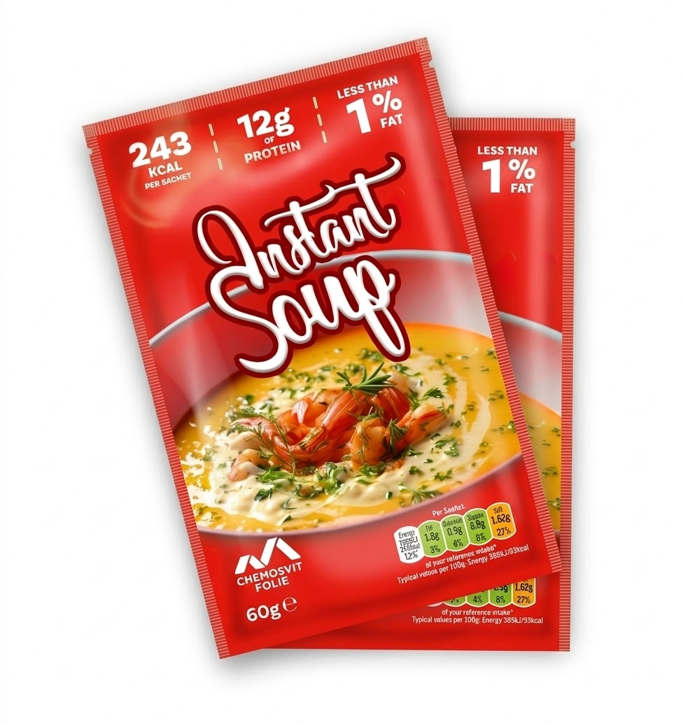 Inteligentné riešenie obalov pre dehydrované potraviny