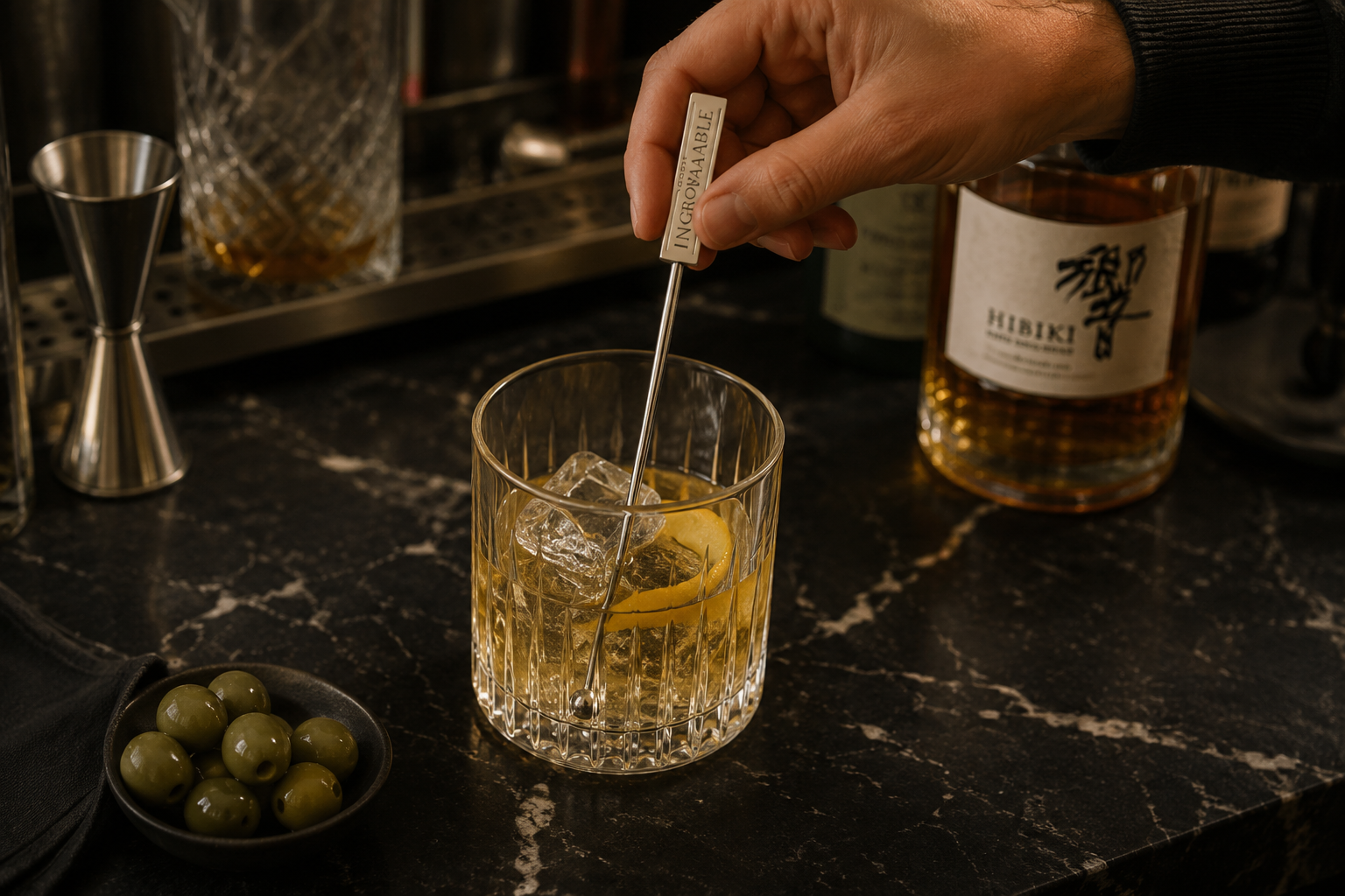 Agitateur cocktail personnalisé : le détail premium qui signe chaque verre