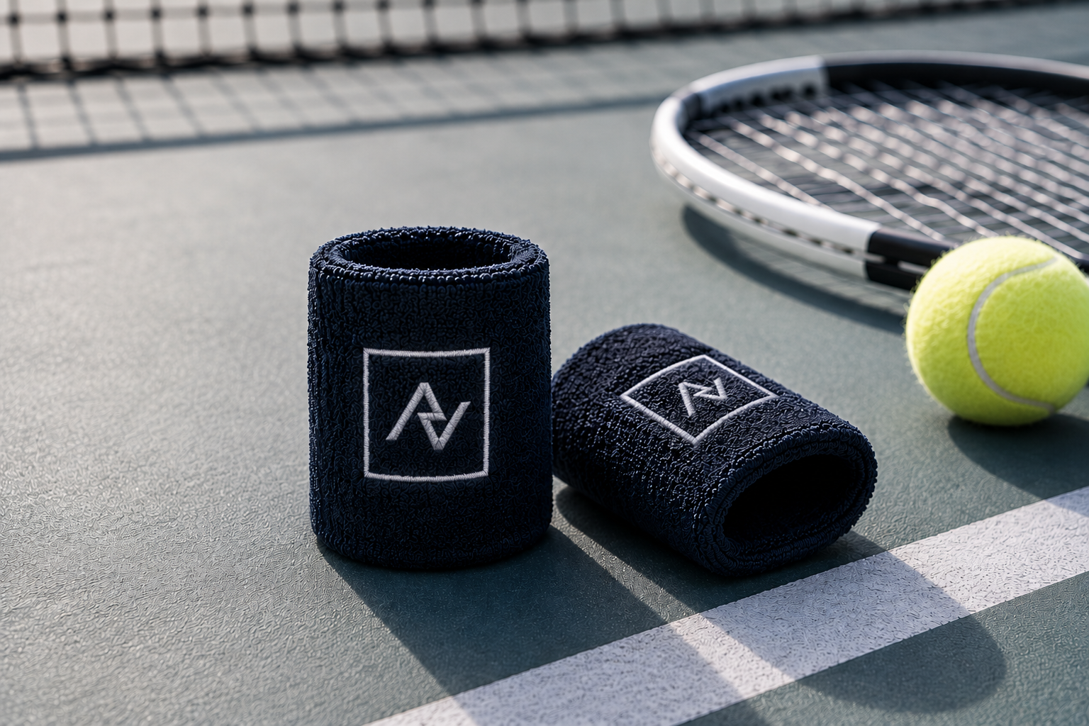 Serre-poignet tennis personnalisé : le collector de club que tous les joueurs portent sur les courts
